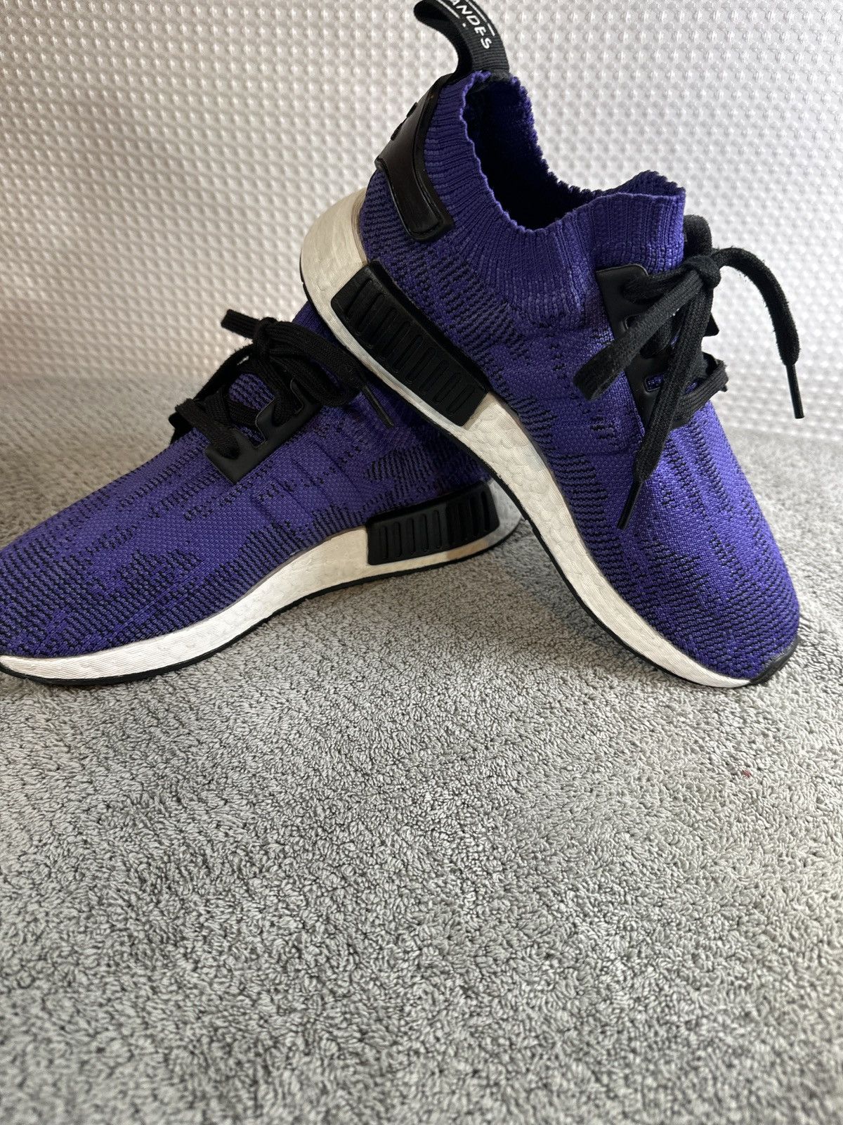 Adidas Adidas NMD_R1 PRIMEKNIT 'ENERGY INK' Size US 7 / EU 40 - 4 Thumbnail