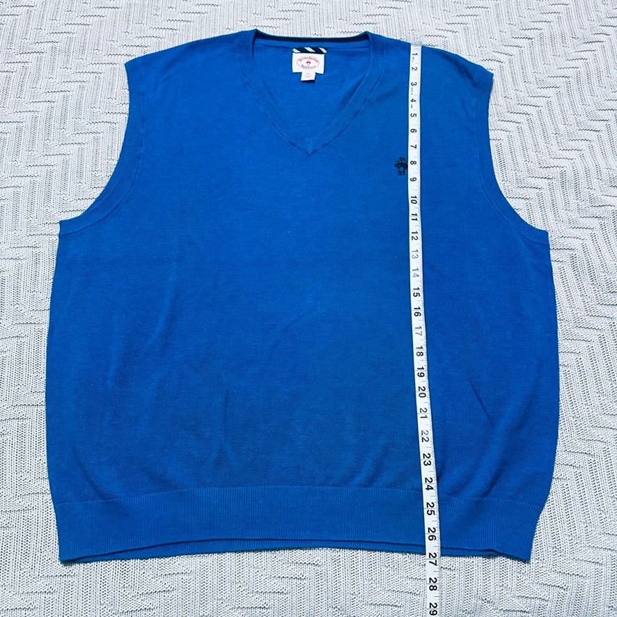 Brooks Brothers Brooks Brothers royal blue sweater vest Size US XXL / EU 58 / 5 - 6 Thumbnail