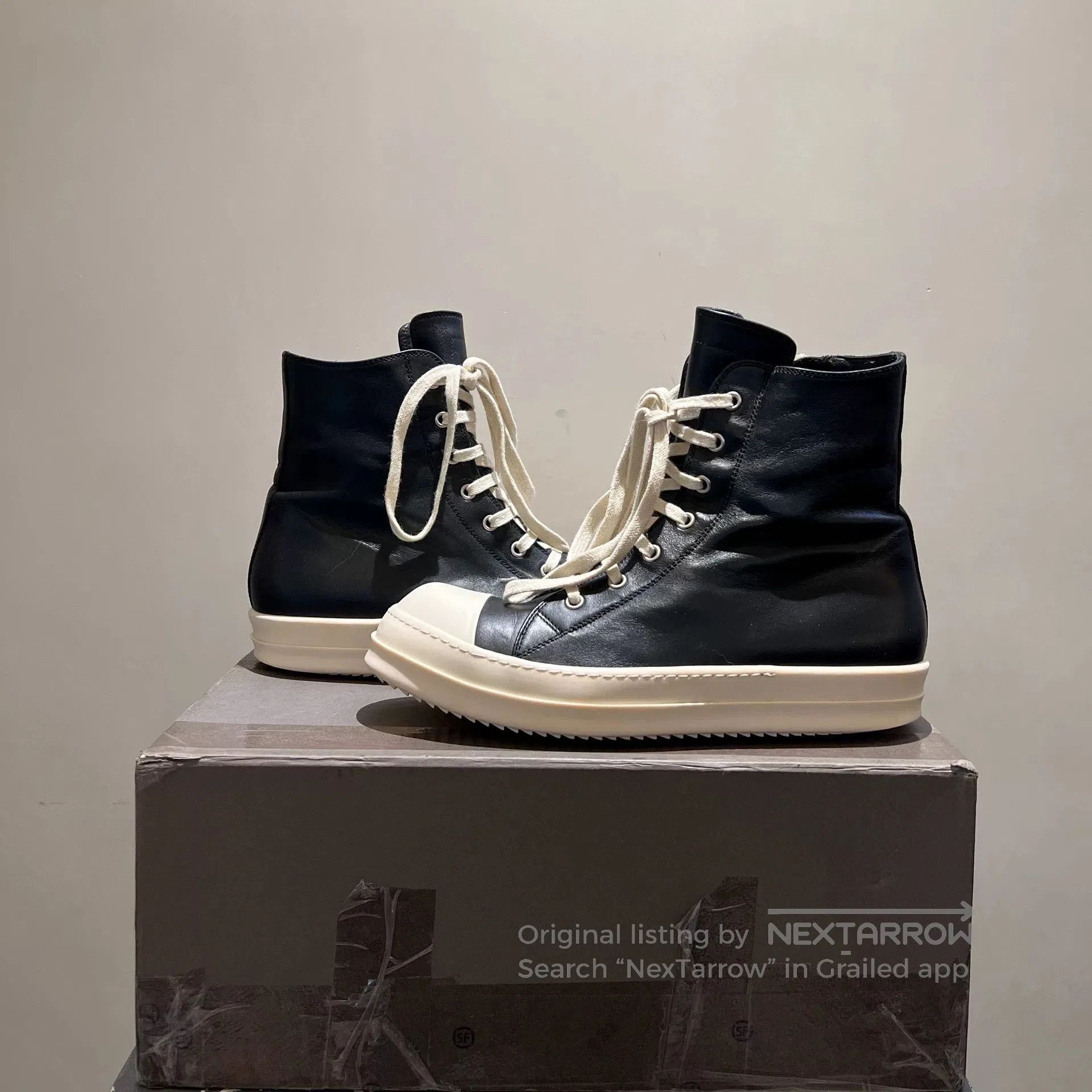 Rick Owens rick owens high. Size US 8 / EU 41 - 3 Thumbnail