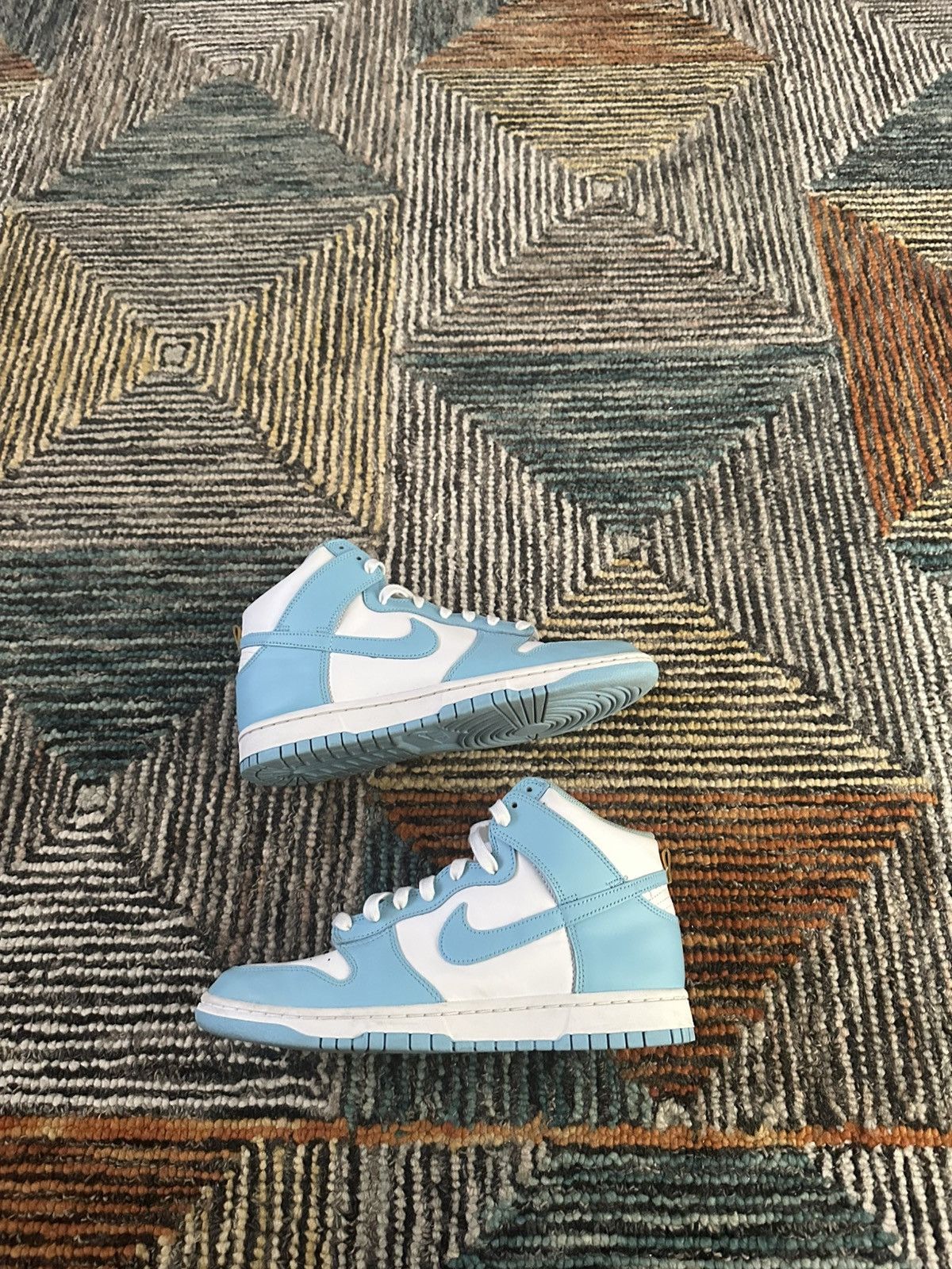 Nike Nike dunk high blue chill Size US 10 / EU 43 - 5 Thumbnail