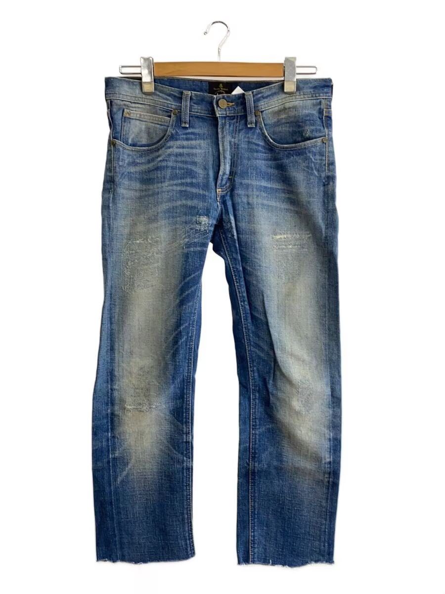 Vivienne Westwood Aged Straight Leg Denim Jeans Size US 33 - 1 Thumbnail