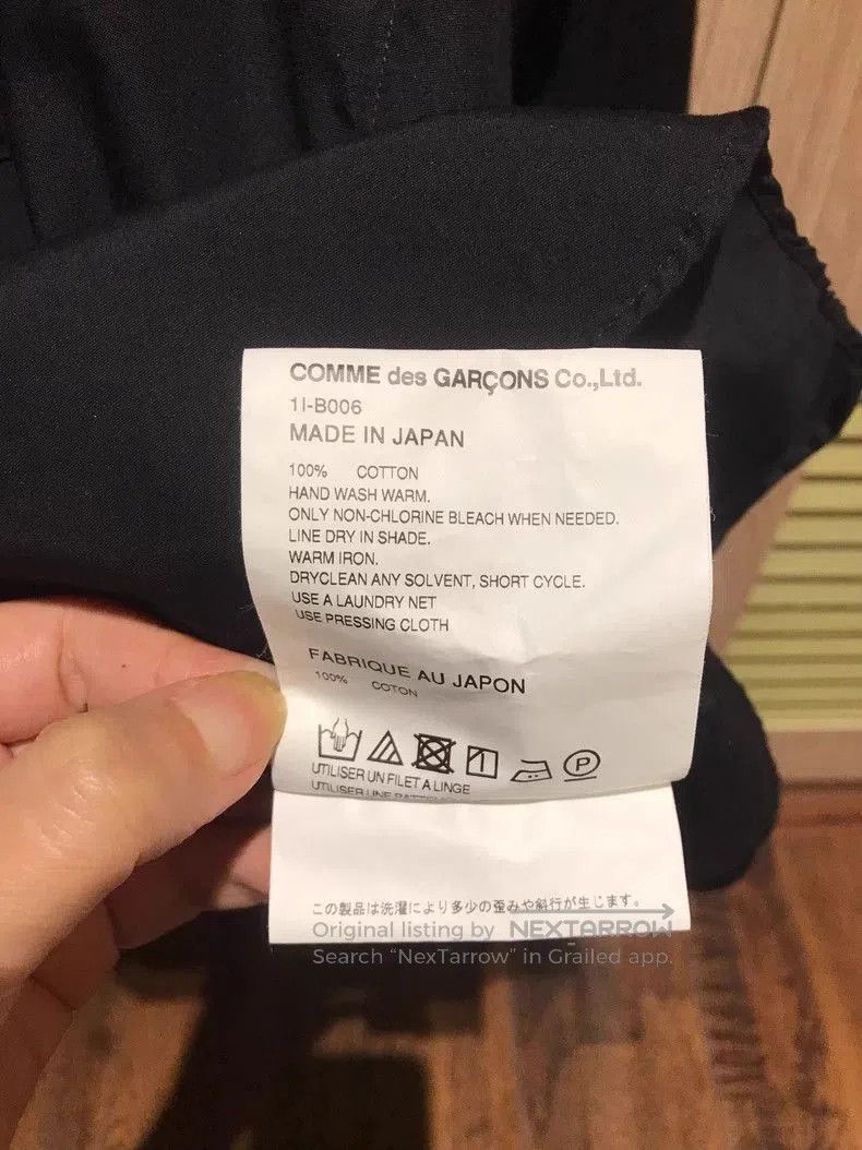 Comme des Garcons CDG Black Series Cotton Button-Up Shirt. Size US S / EU 44-46 / 1 - 4 Thumbnail