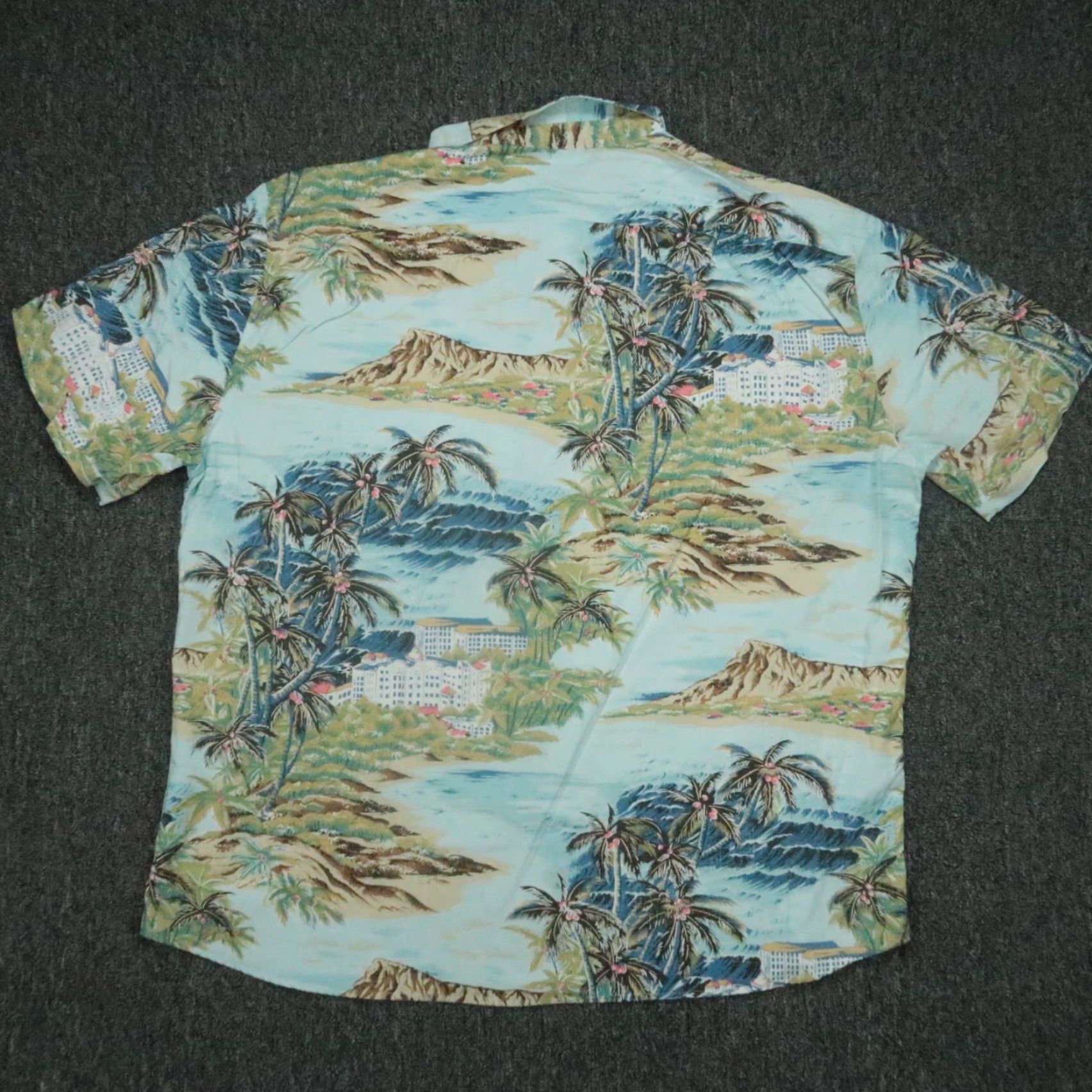 Reyn Spooner Reyn Spooner x Southern Tide Shirt Mens XXL Blue Performance Hawaiian Camp Beach Floral Short Sleeve Button-Up Collared Nylon Spandex Woven Size US XXL / EU 58 / 5 - 4 Thumbnail