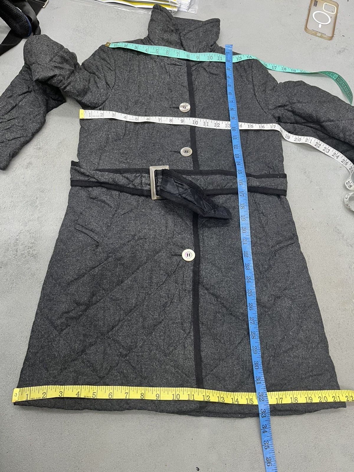 Mackintosh × Vintage ARCHIVE🔥MACKINTOSH QUILTED OVER JACKET Size XS / US 0-2 / IT 36-38 - 11 Thumbnail