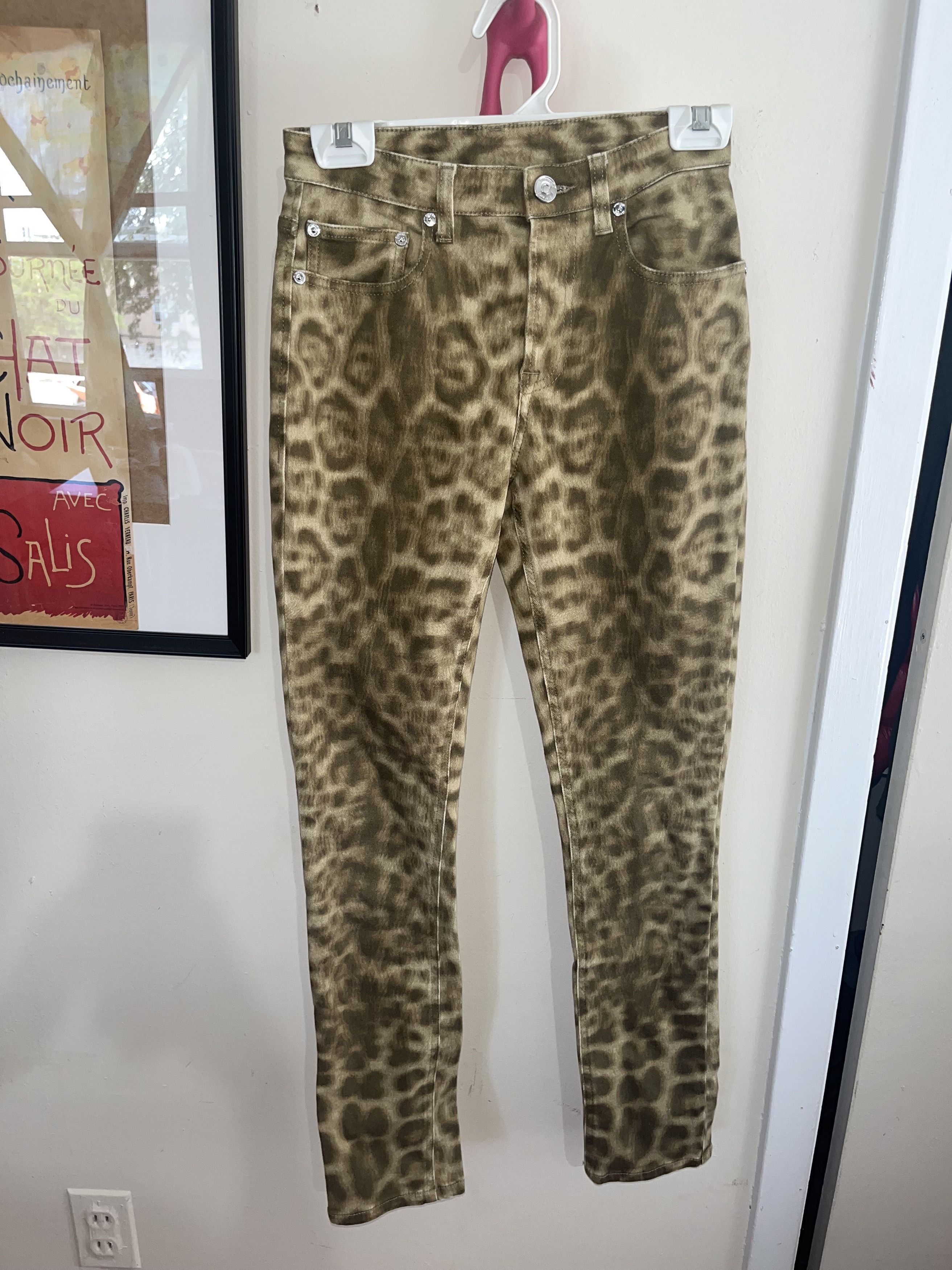 Burberry Burberry Leopard Print Womens Pants - Basically NEW Size 24" / US 00 / IT 34 - 1 Thumbnail