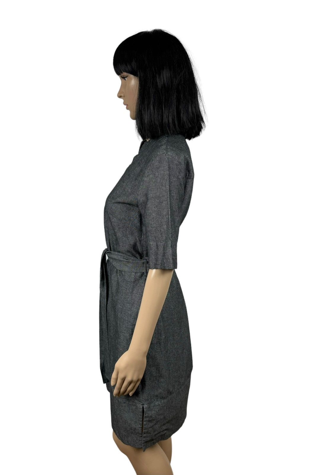 Designer Ivo Nikkolo Cotton-Linen Dress Belted size 34 Size XXS / US 00 / IT 34 - 5 Thumbnail