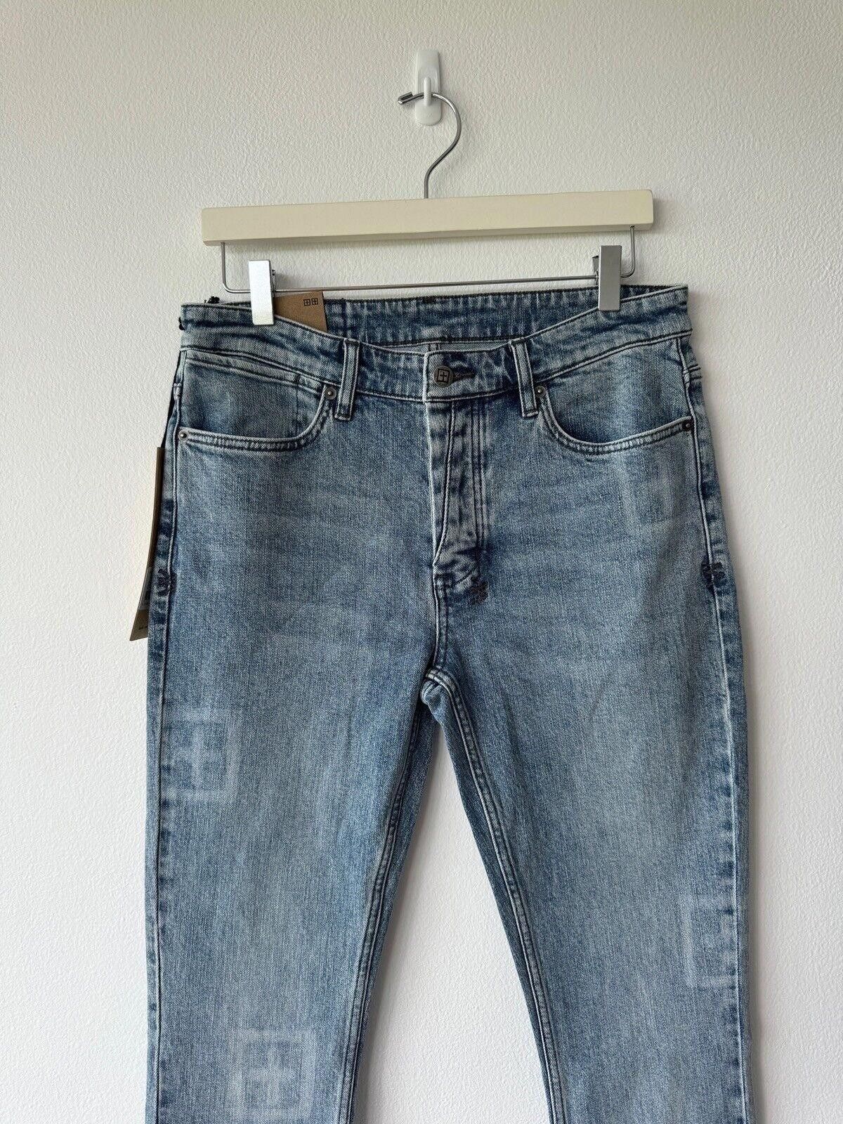 Ksubi Ksubi mens denim jean van winkle 32 blue buzzed dollar box Size US 32 / EU 48 - 2 Thumbnail