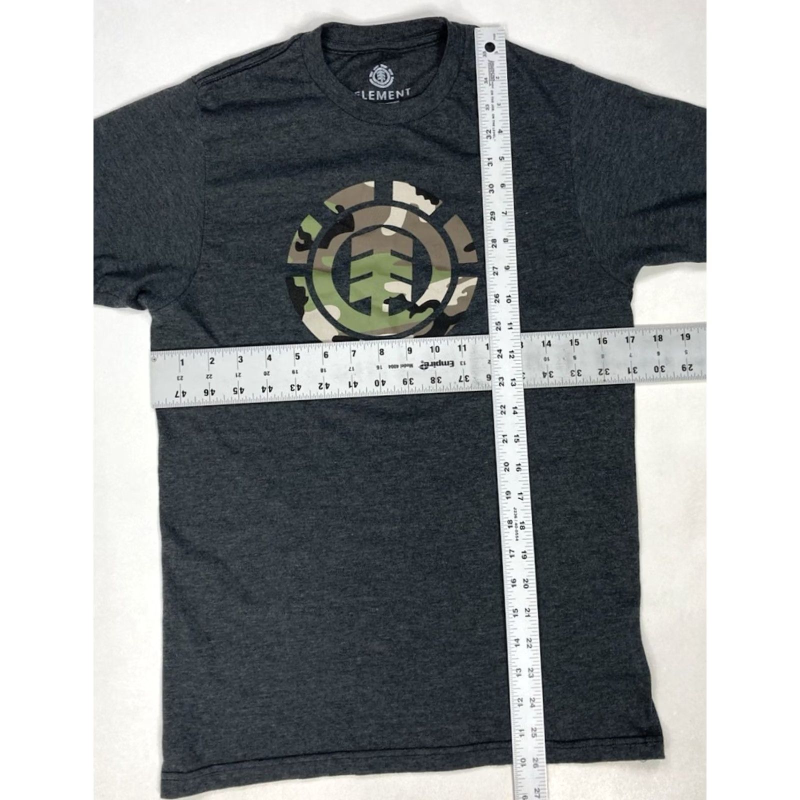 Element Element Graphic T-shirt Men S Gray Short Sleeve Logo Camouflage Crew Neck Shirt Size US S / EU 44-46 / 1 - 5 Thumbnail