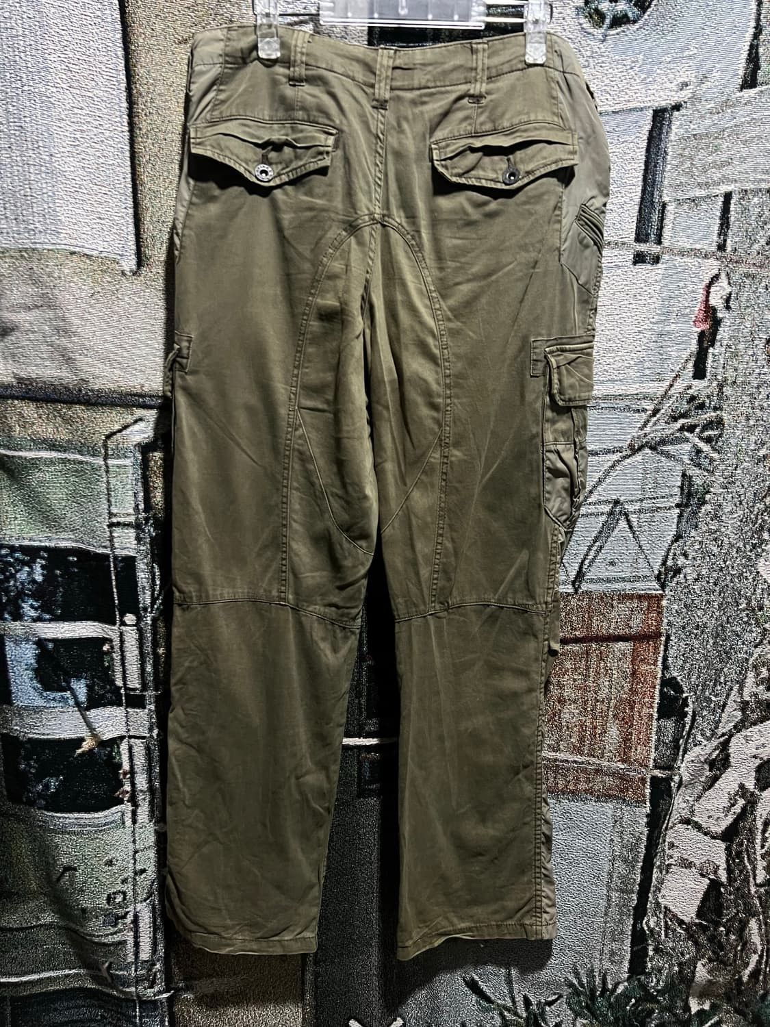 Avirex (SOLD OUT) Avirex y2k multi-fabric parachute cargo pants Size US 34 / EU 50 - 5 Thumbnail