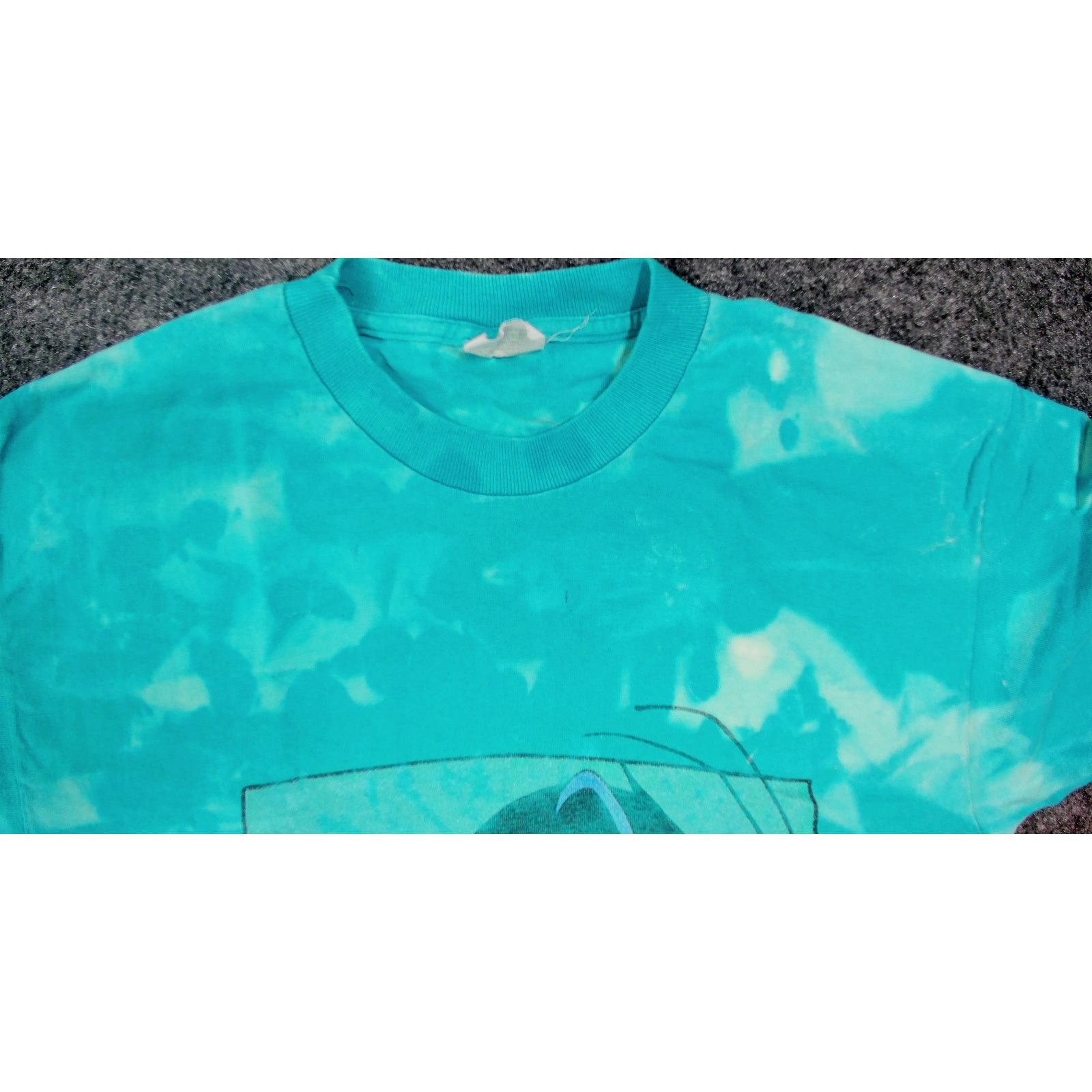 Vintage 80s/90s SeaWorld Penny Penguin Bleach Tie Dye Single Stitch Size US L / EU 52-54 / 3 - 10 Thumbnail