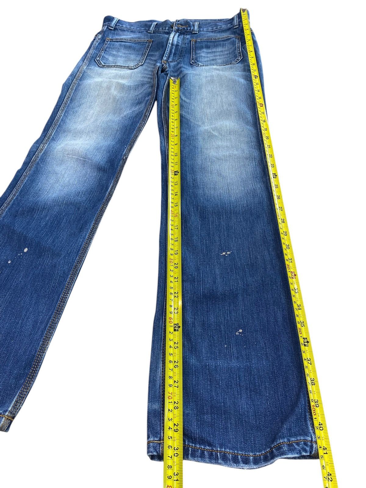 Japanese Brand Japanese Brand Faded Wash Style Bush Pant Jeans Size US 32 / EU 48 - 7 Thumbnail