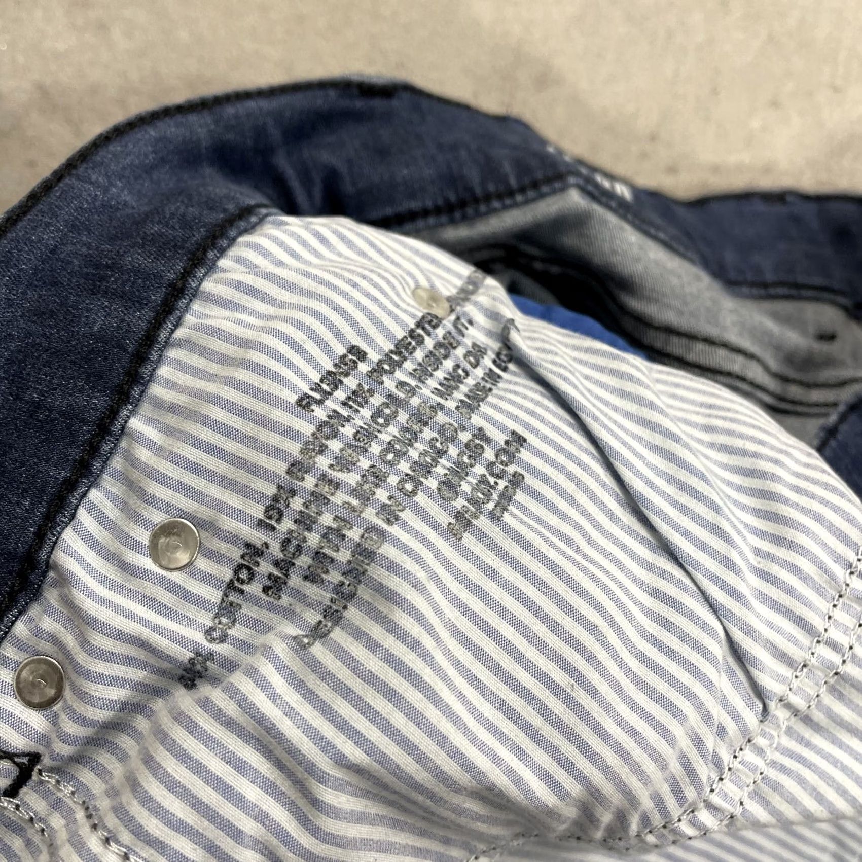 Vintage Mugsy Jeans Mens 34x34 Blue Stretch Casual Cotton Blend Denim Comfy Size US 34 / EU 50 - 7 Thumbnail