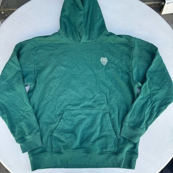 Designer × Girls Don't Cry NEW GIRLS DON’T CRY GREEN LOGO HOODIE SZ EXTRA LARGE XL Size US XL / EU 56 / 4 - 3 Thumbnail