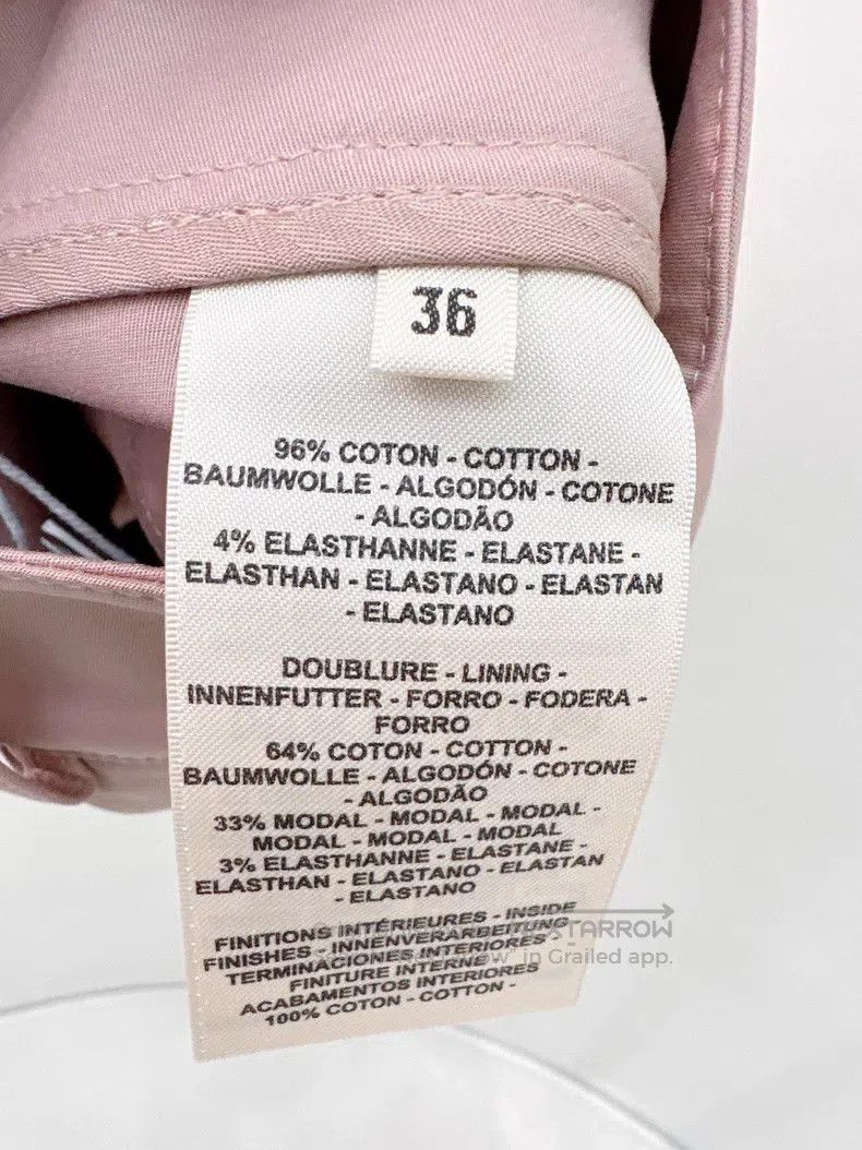 Hermes Hermes Pink straight-leg shorts Size 24" / US 00 / IT 34 - 4 Thumbnail