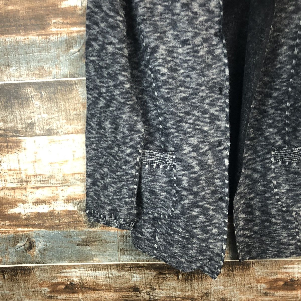 Vintage Japanese Brand Grey Cardigan Knitwear #A1859 Size US M / EU 48-50 / 2 - 7 Thumbnail