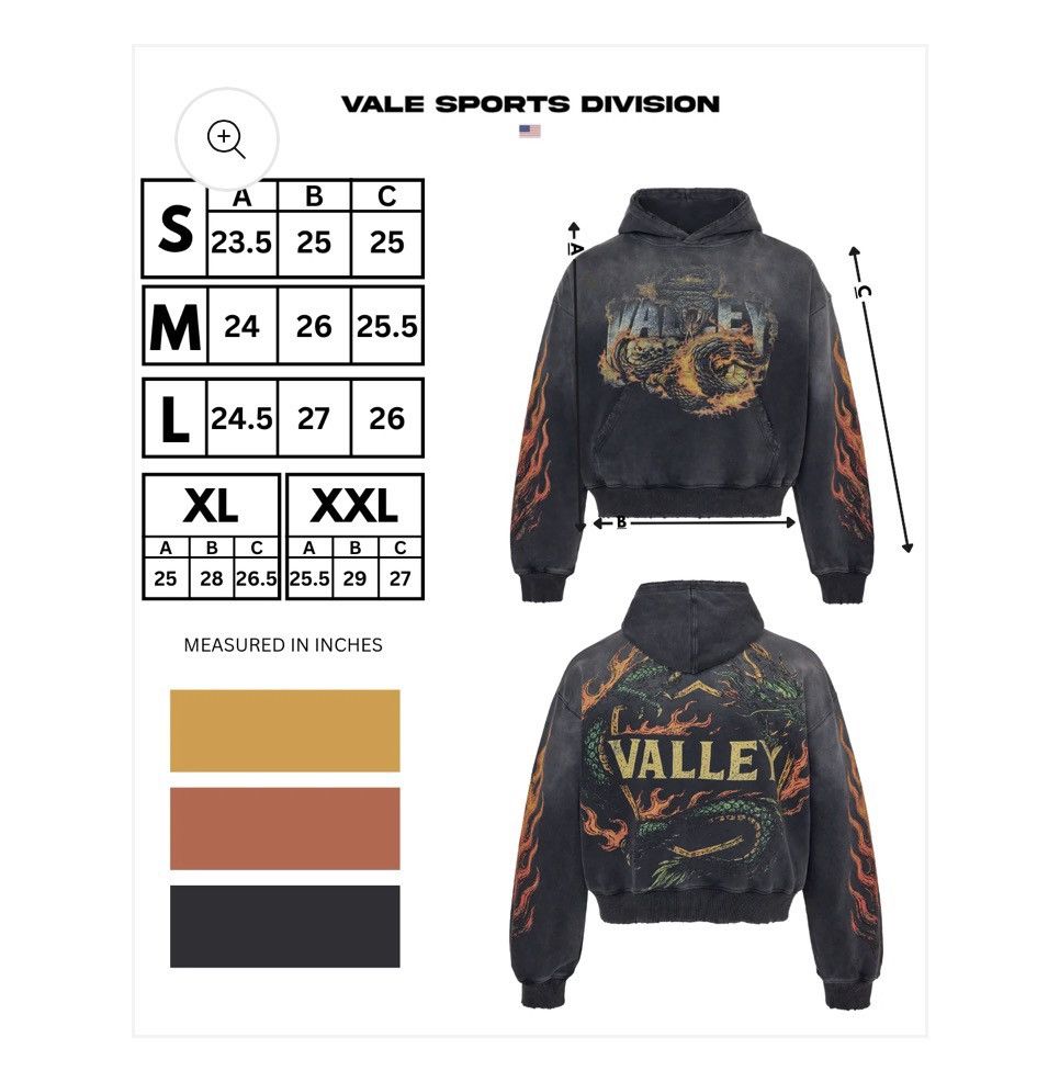 Vale Vale Serpent Orange Pullie Pullover Hoodie Size US S / EU 44-46 / 1 - 4 Thumbnail