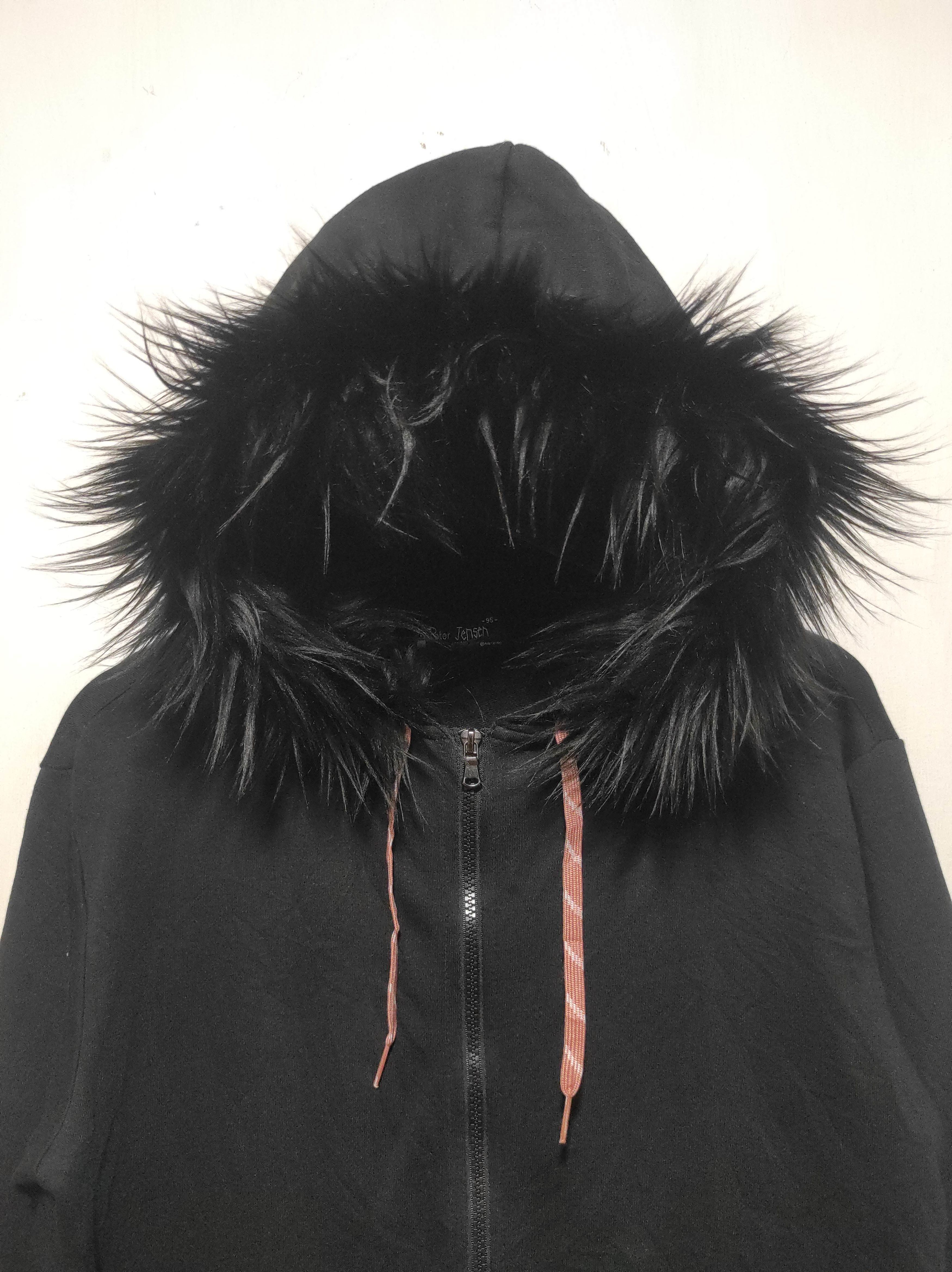 Hysteric Glamour Peter Jensen Black Zip Fur Hoodie if6was9 LGB style Size US M / EU 48-50 / 2 - 3 Thumbnail