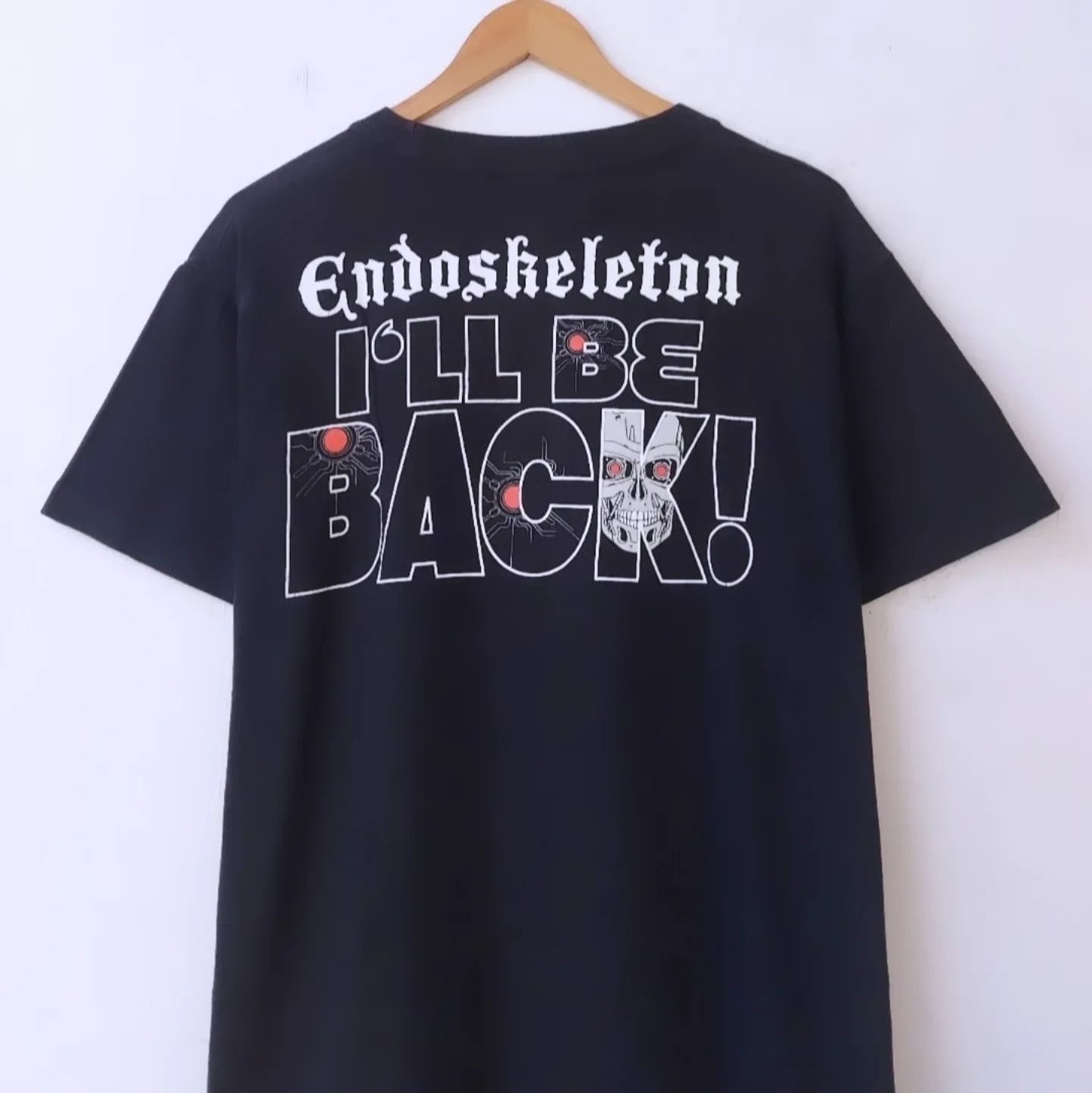 Universal Studios × Vintage Vintage 90s Terminator-2 Endoskeleton I'll Be Back Size US L / EU 52-54 / 3 - 4 Thumbnail