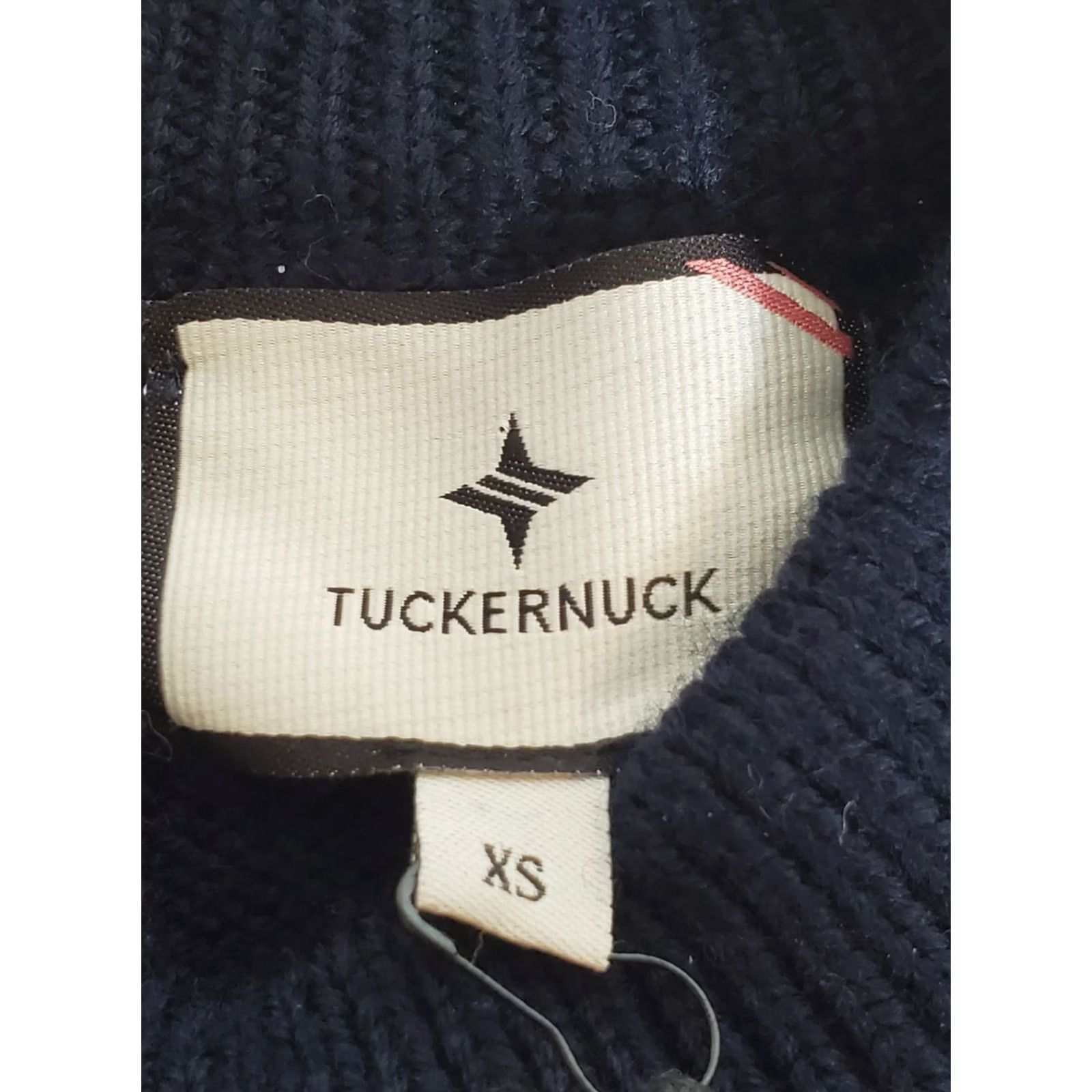 Vintage Tuckernuck Wool Bexley Crew Sweatert Women XS Navy Long Sleeve Gold Buttons Crew Neck Pullover 100% Wool NWT Vintage: No Size XS / US 0-2 / IT 36-38 - 4 Thumbnail