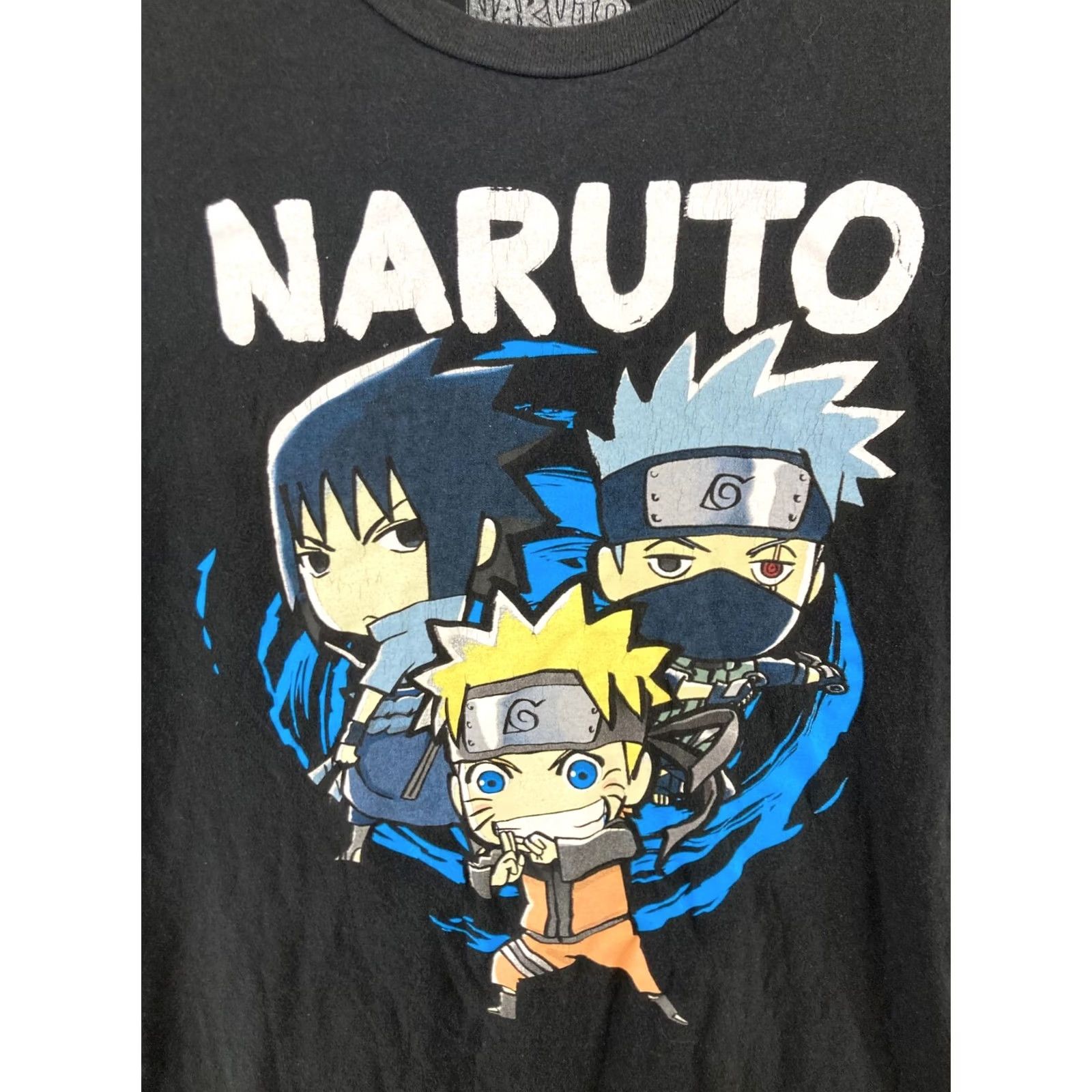 Ripple Junction Ripple Junction Naruto Shippuden Mens TShirt L Black Anime Graphic Print Crew Neck Short Sleeve Casual Shirt Size US L / EU 52-54 / 3 - 4 Thumbnail