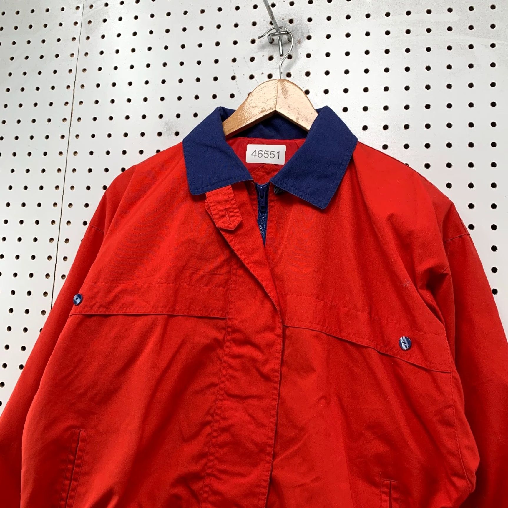 Vintage VINTAGE Sergio Valente Jacket Mens S Red Back Button Hong Kong Size US S / EU 44-46 / 1 - 6 Thumbnail