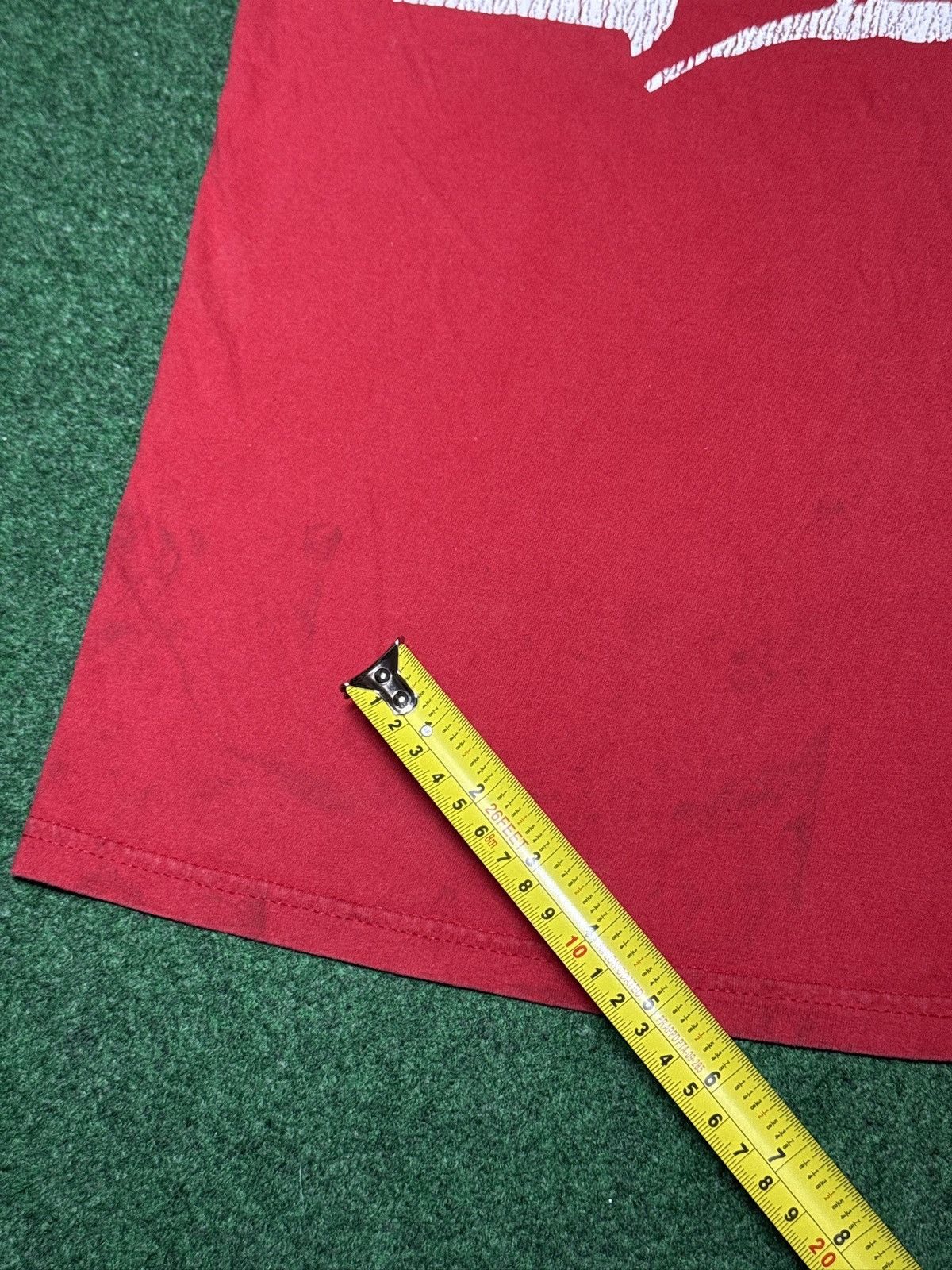 Band Tees He Is Legend Red Spell Out Band T Shirt Medium Y2K Vintage Size US M / EU 48-50 / 2 - 7 Thumbnail