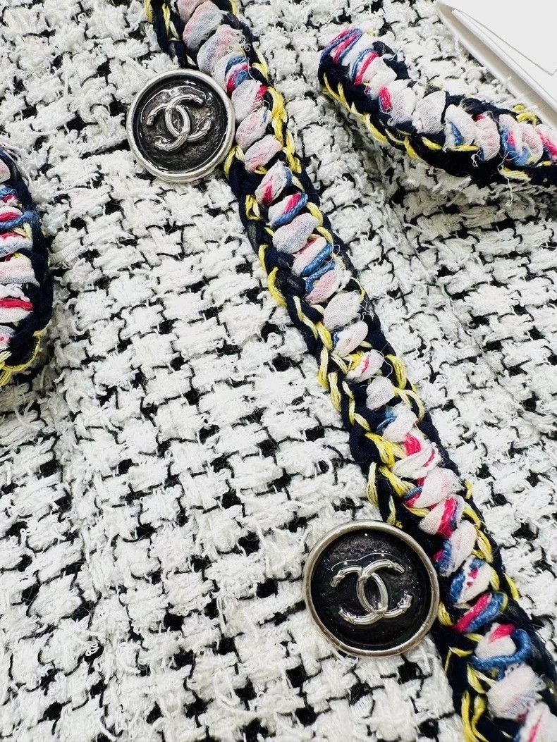 Chanel Chanel Tweed woven coat Size XS / US 0-2 / IT 36-38 - 7 Thumbnail