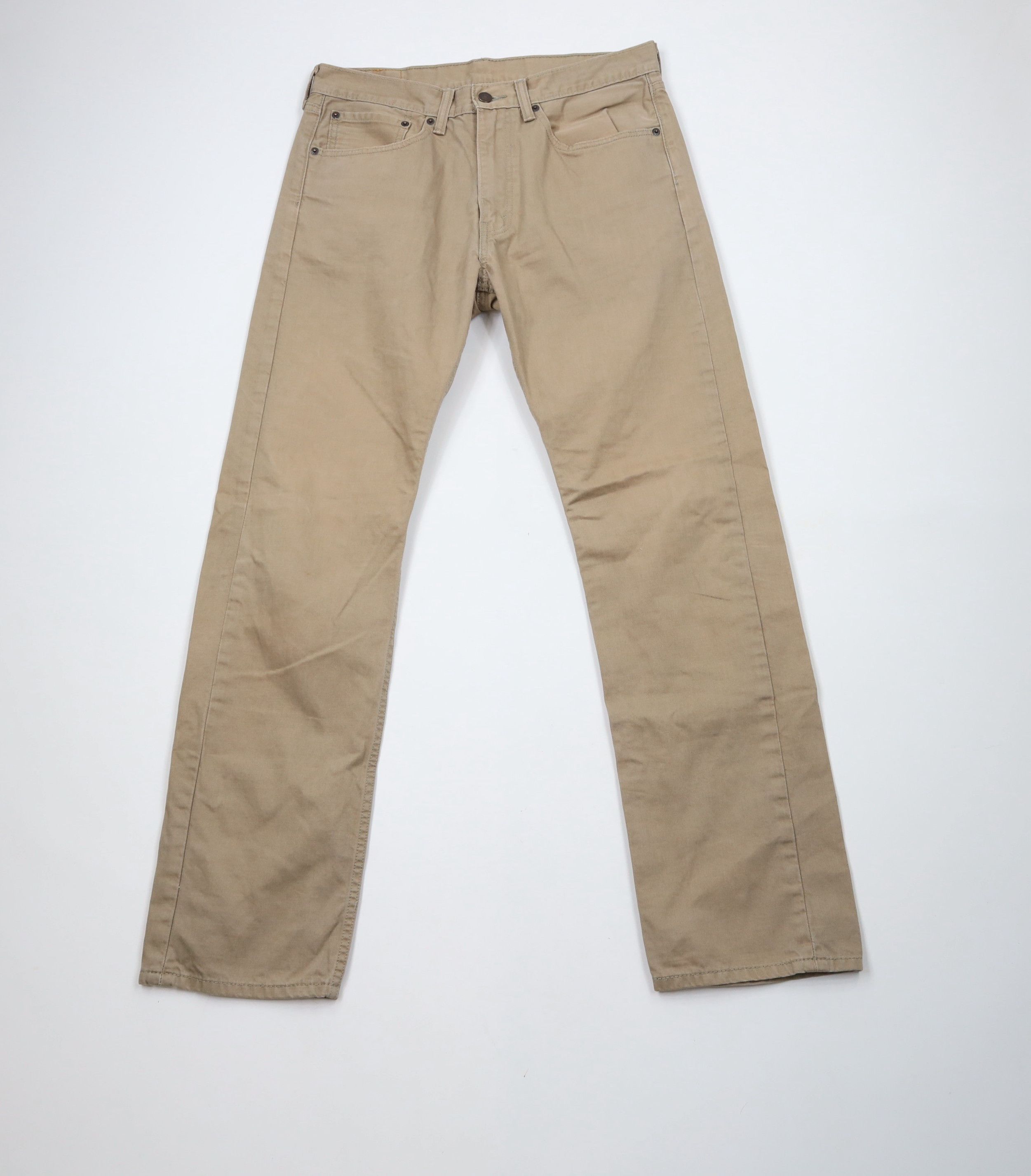 Levi's × Vintage Vintage Y2K Levis 505 Regular Fit Denim Jeans Brown Cotton Size US 34 / EU 50 - 1 Thumbnail