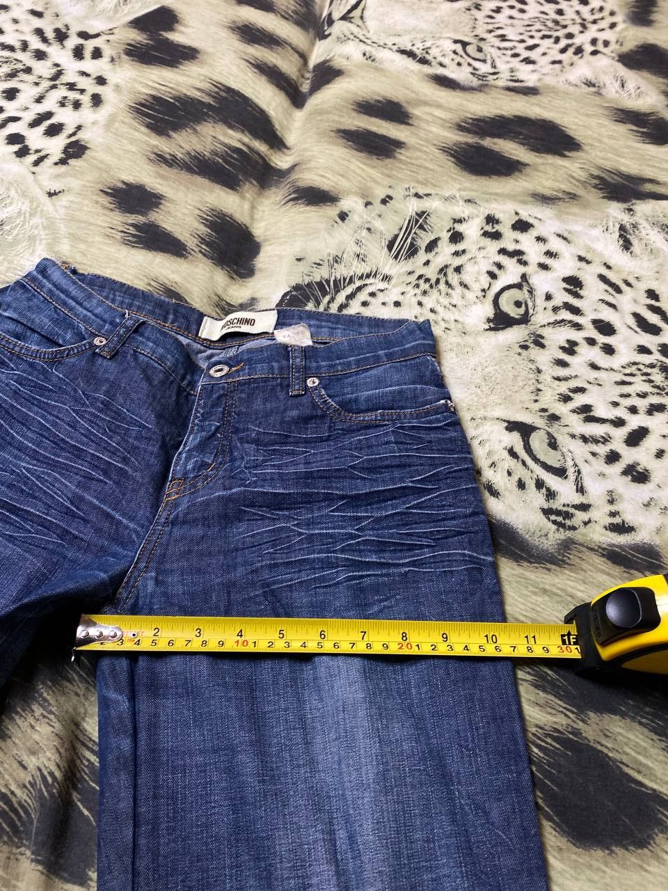 Moschino Y2K Distressed Jeans Moschino logo vintage streetwear Size US 29 - 12 Thumbnail
