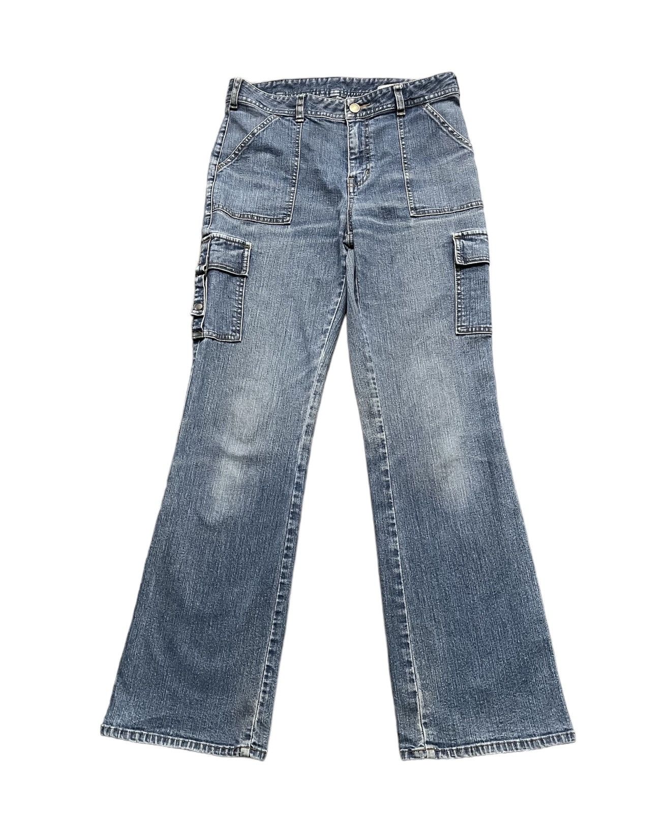 Flare Jeans Japanese mutipocket cargo pant bootcut F1