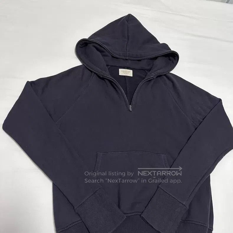 Fear of God fear of god 3rd half zip long sleeve side slit sweatshirt Size US S / EU 44-46 / 1 - 3 Thumbnail