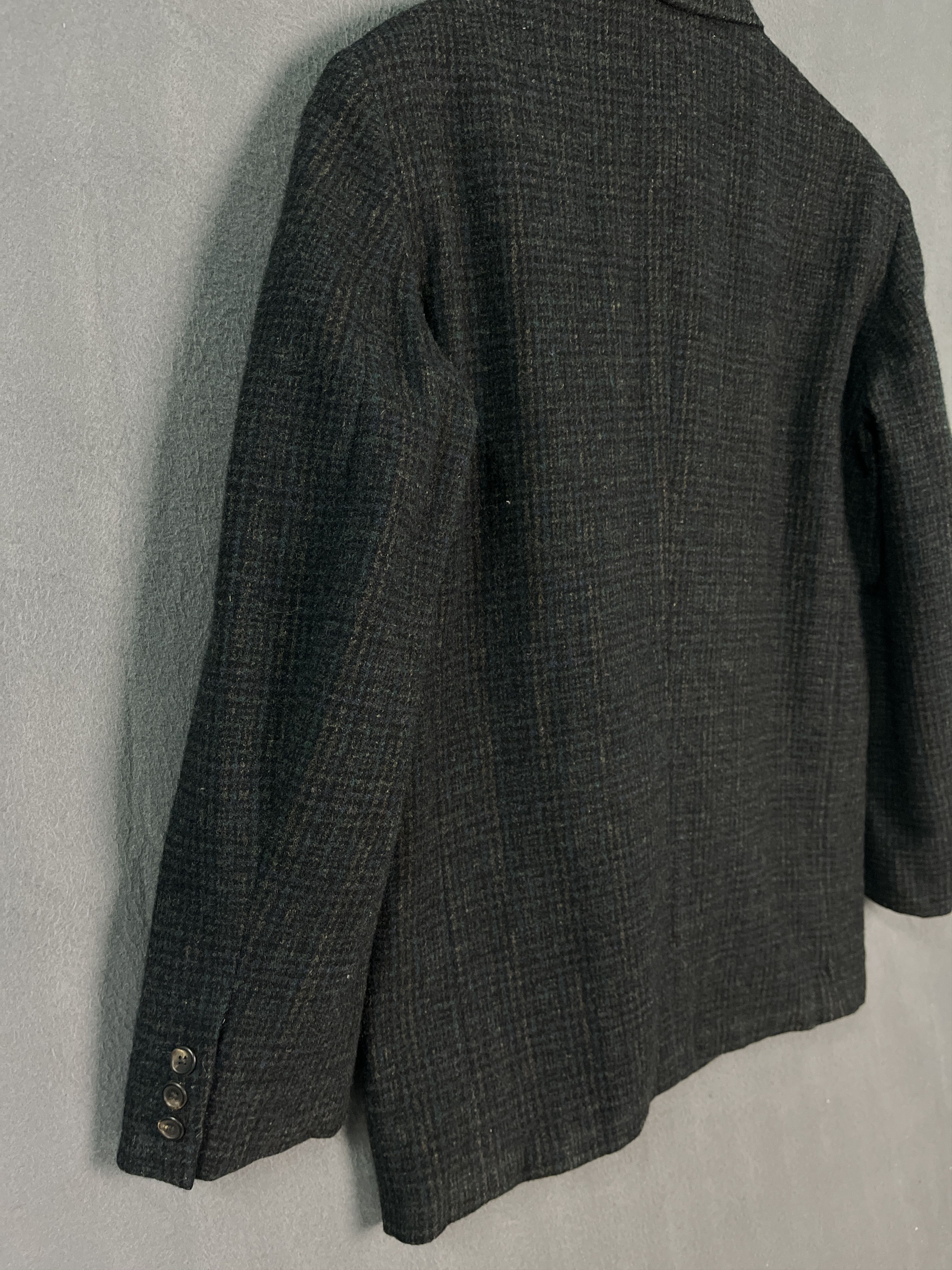 Y's for Men Vintage 1993 S/S Yohji Yamamoto Plaid Wool Jacket Size US M / EU 48-50 / 2 - 7 Thumbnail