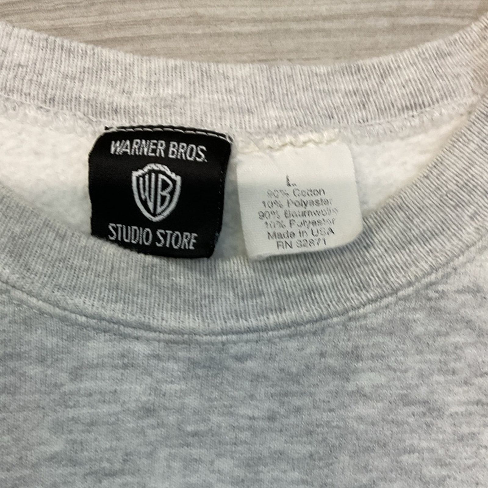 Warner Bros Vintage 90s Tazmania Sweater Size US XL / EU 56 / 4 - 3 Thumbnail