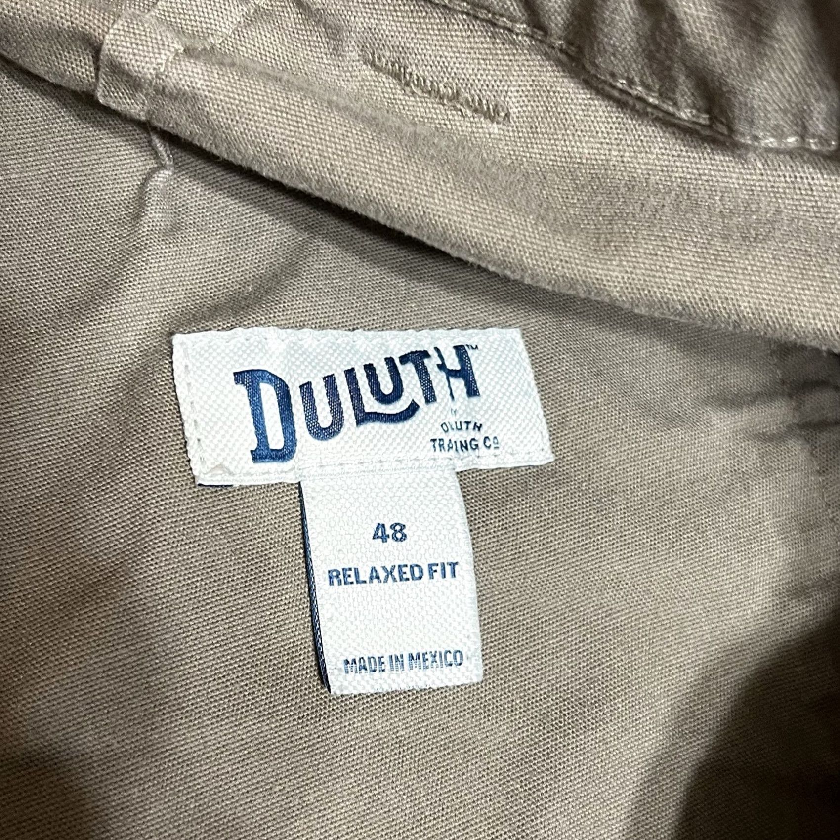 CO Duluth Fire Hose Cool Max Flex Carpenter Shorts Mens Size 48 Brown Cargo Workwear Stretch Pockets 10in Inseam Flat Front Zip Size US 32 / EU 48 - 7 Thumbnail