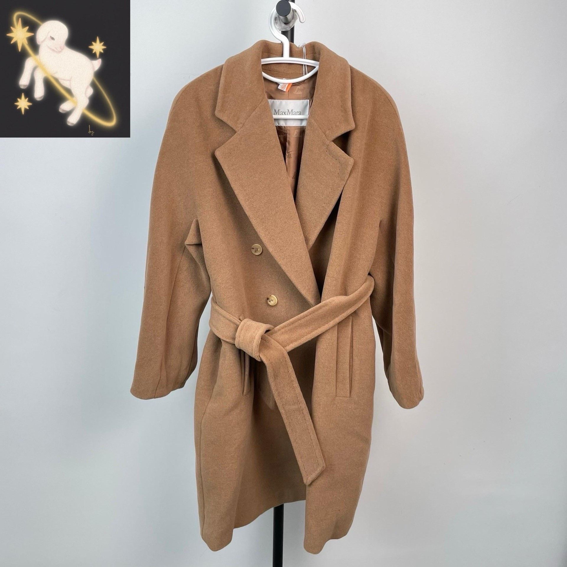 Max Mara Max Mara Long Brown Coat 36 Women Size S / US 4 / IT 40 - 1 Thumbnail