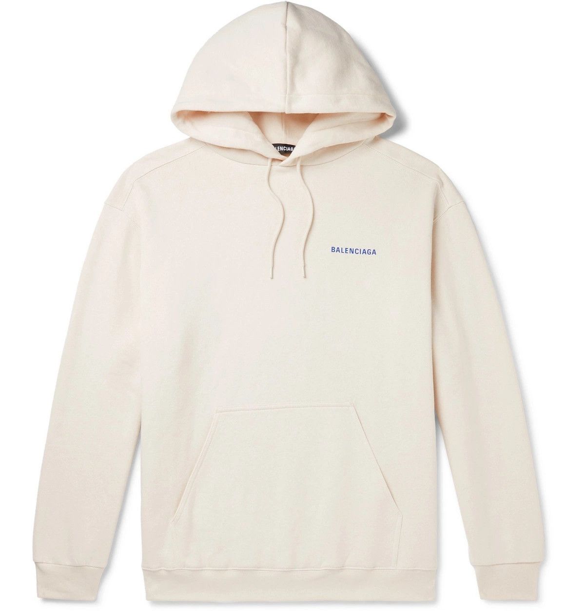 o1y1224 Logo Print Hoodie in Cream