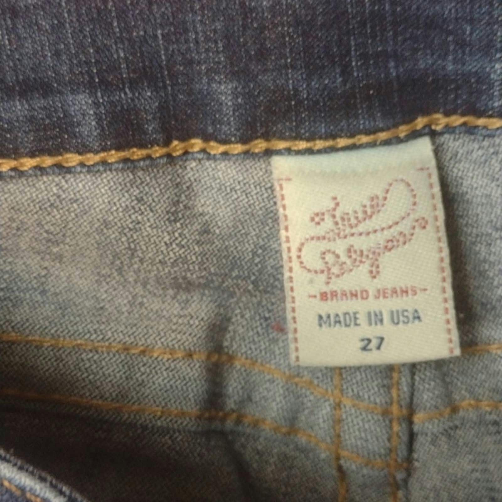 True Religion True religion world tour skinny jeans size 27 Size 27" / US 4 / IT 40 - 3 Thumbnail