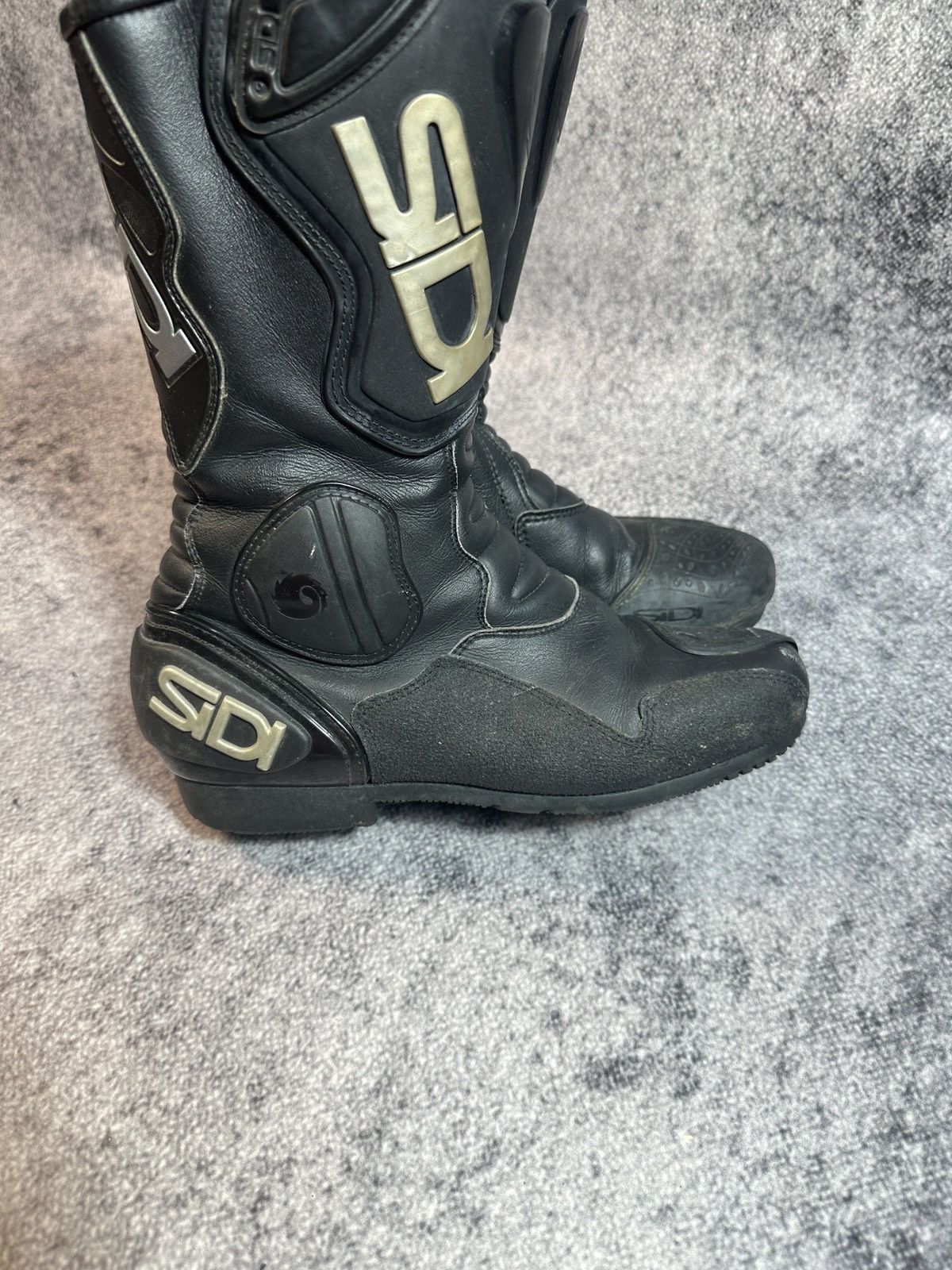 Vintage Y2K Opium Leather Racing Boots Streetwear Style Sidi VTg 41 Size US 8 / EU 41 - 3 Thumbnail