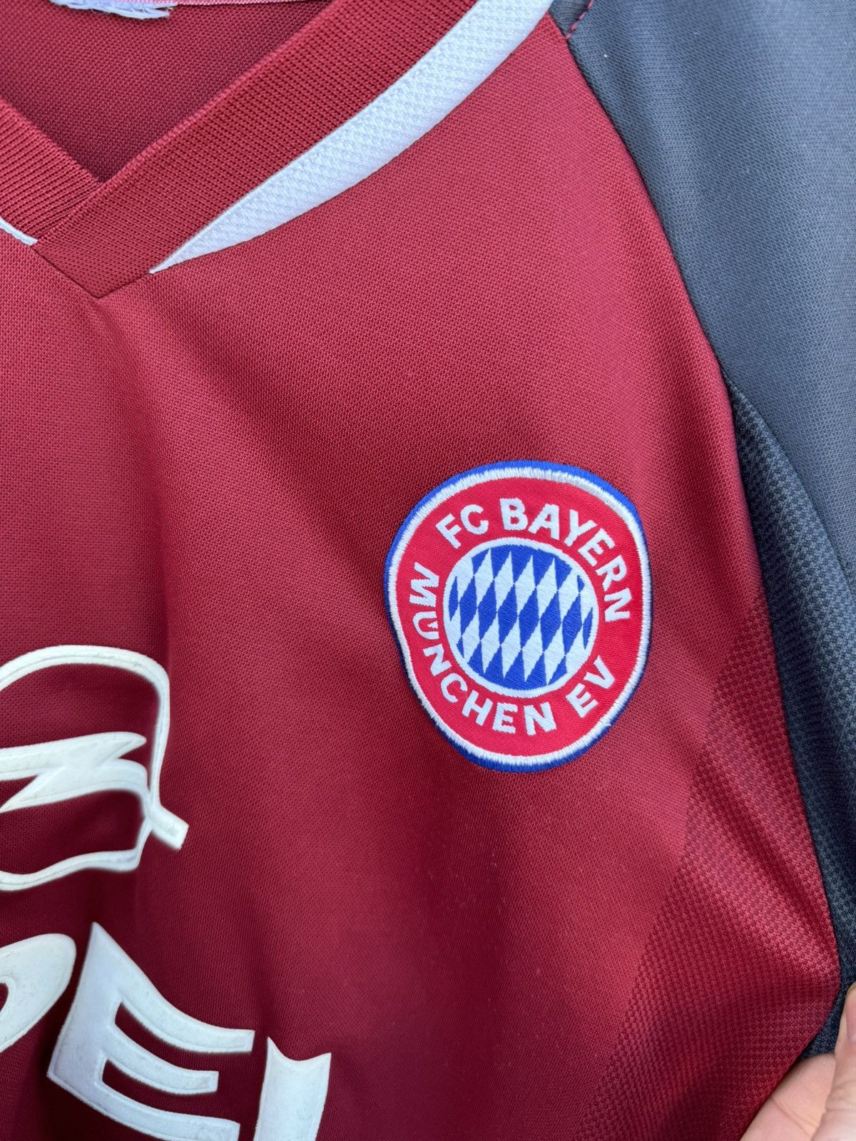 Adidas × Vintage 2001 Adidas Bayern Munich #14 Pizarro opel vintage jersey Size US XXL / EU 58 / 5 - 7 Thumbnail