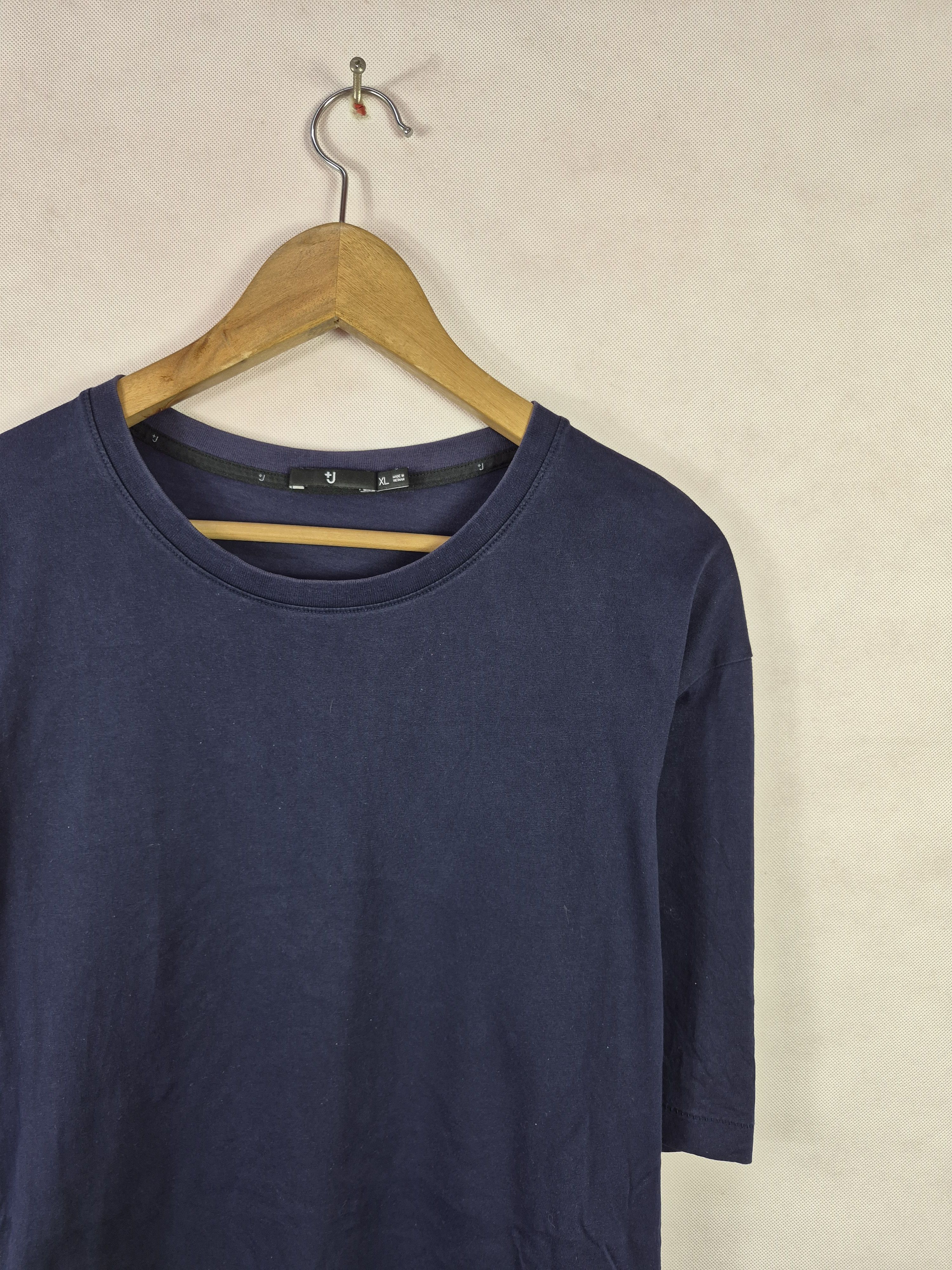 Jil Sander × Uniqlo 🔥 Uniqlo +J Jil Sander Navy Tee Size US XL / EU 56 / 4 - 2 Thumbnail