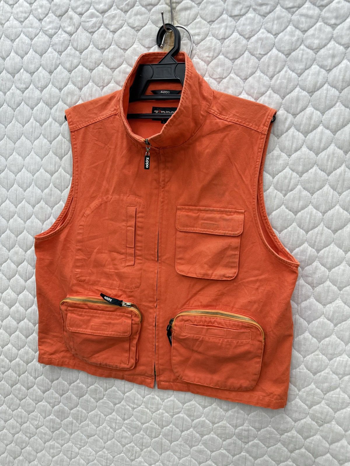 Zippo 🔥🔥💥STEALS ZIPPO VEST Size US L / EU 52-54 / 3 - 3 Thumbnail