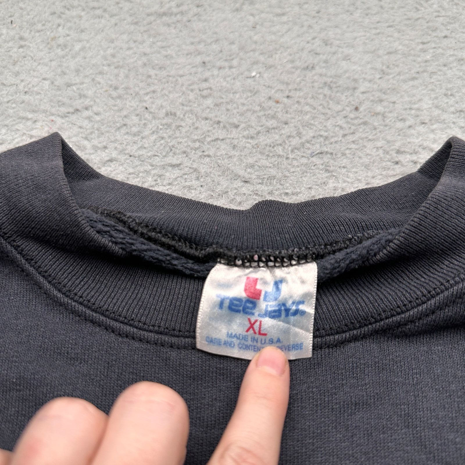 TEE JAYS Vintage 80s 90s Salvation Express Jesus Sweatshirt Men XL Size US XL / EU 56 / 4 - 3 Thumbnail