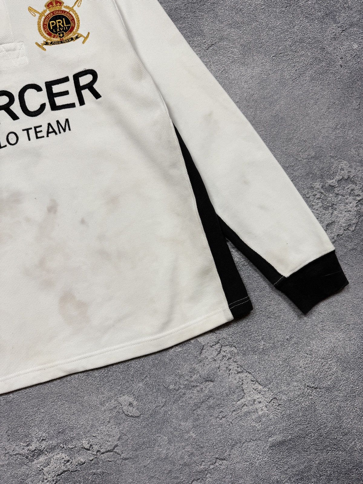 Vintage Rare Vintage Polo Ralph Lauren Mercer Polo Team Rugby Size US L / EU 52-54 / 3 - 4 Thumbnail