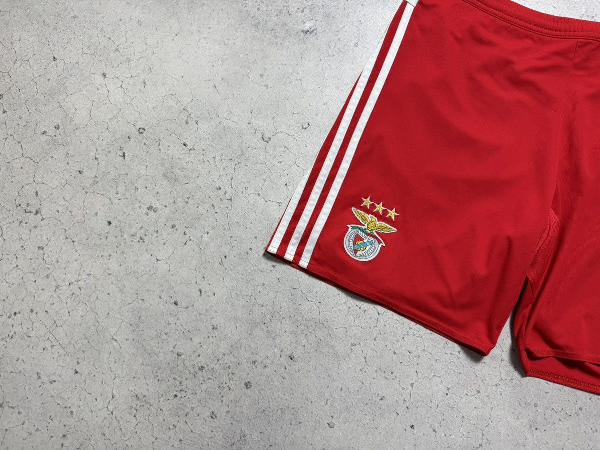 Adidas Adidas FC Benfica Football Shorts Red Size S Size US 30 / EU 46 - 2 Thumbnail