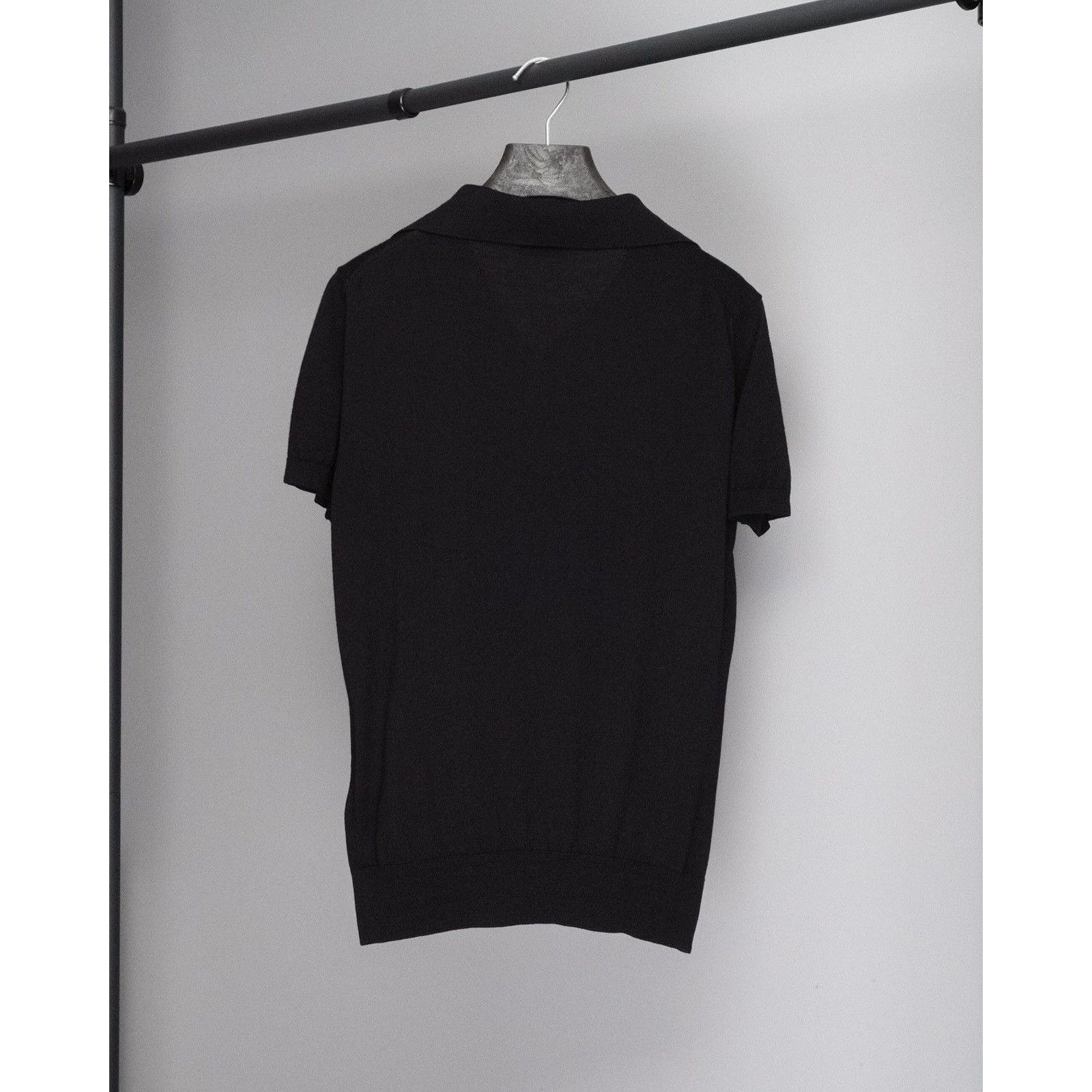 Moncler Moncler black wool polo shirt Size US S / EU 44-46 / 1 - 6 Thumbnail