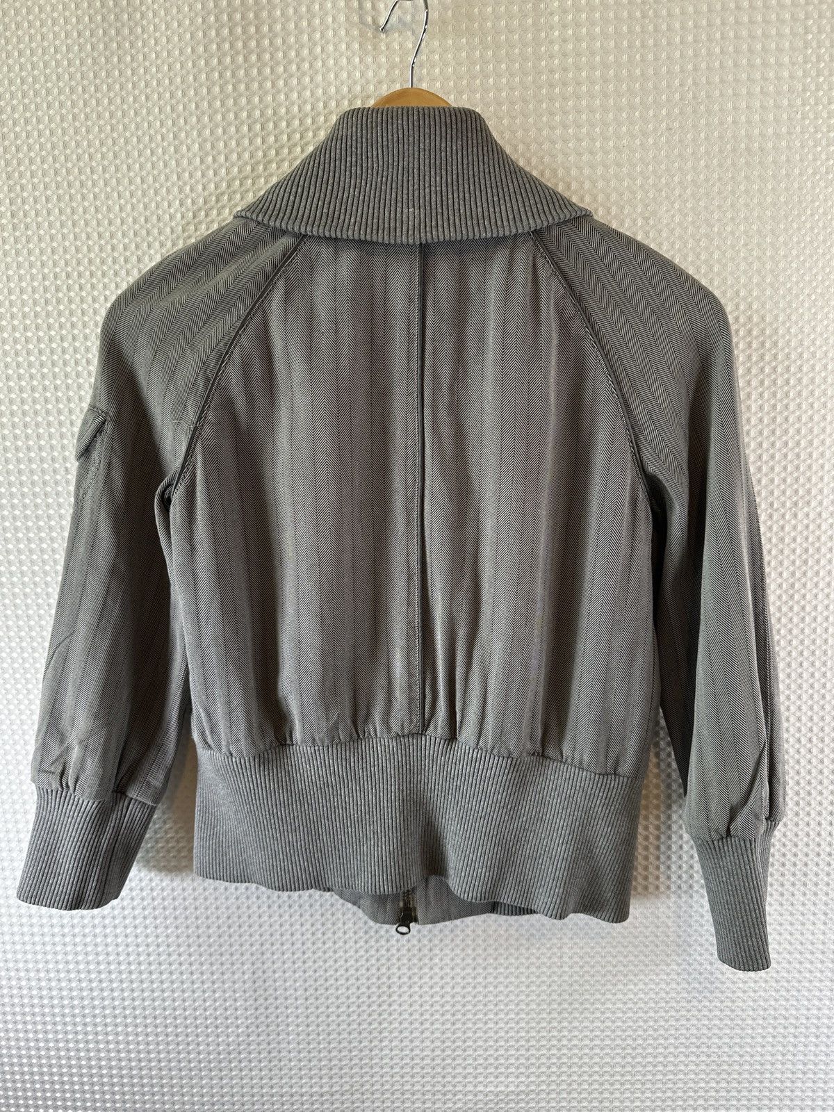 Armani Exchange A/X Armani Exchange Gray Spring Aviator Jacket Size S / US 4 / IT 40 - 3 Thumbnail