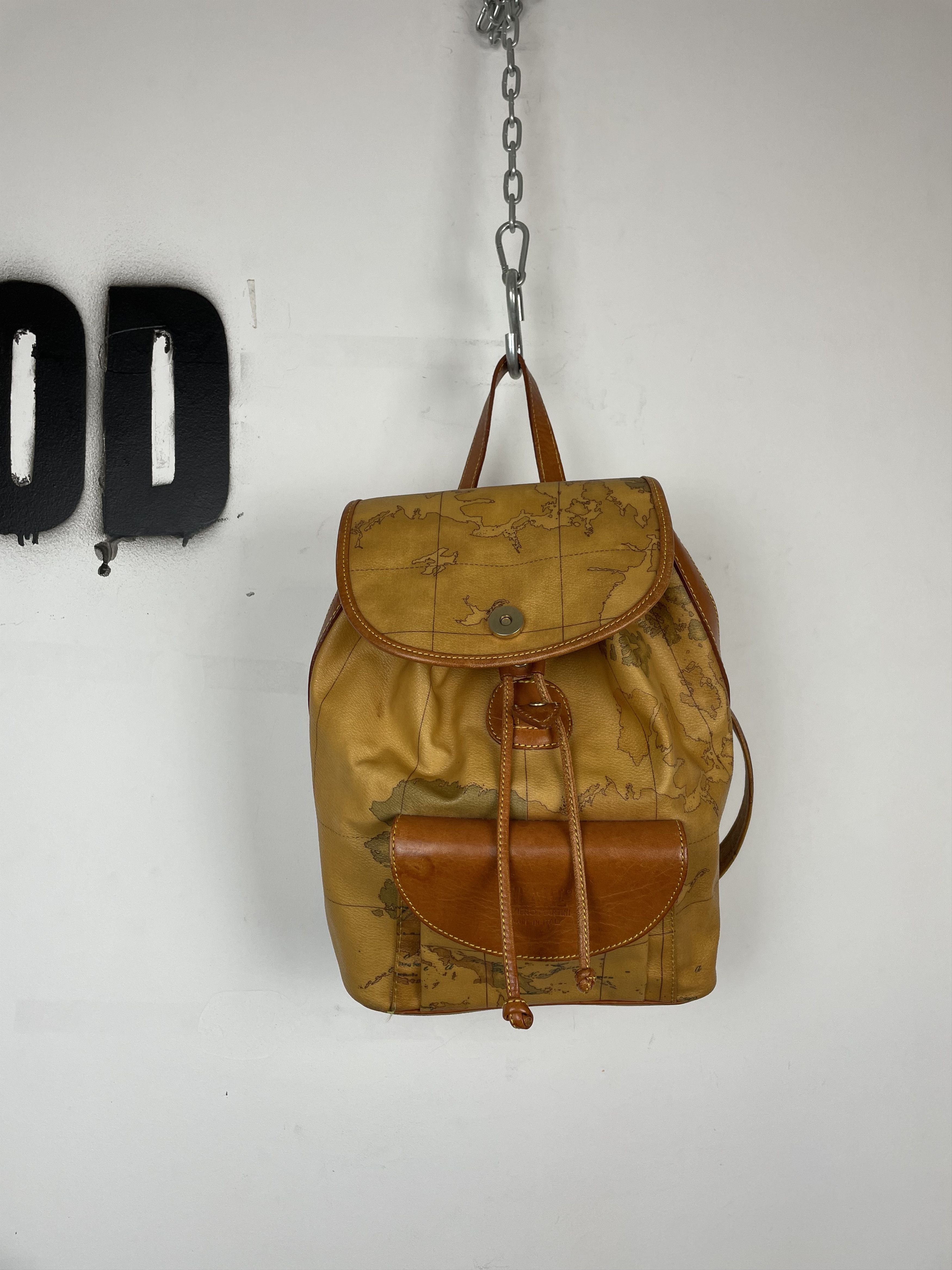 Alviero Martini 1a Classe Backpack Map