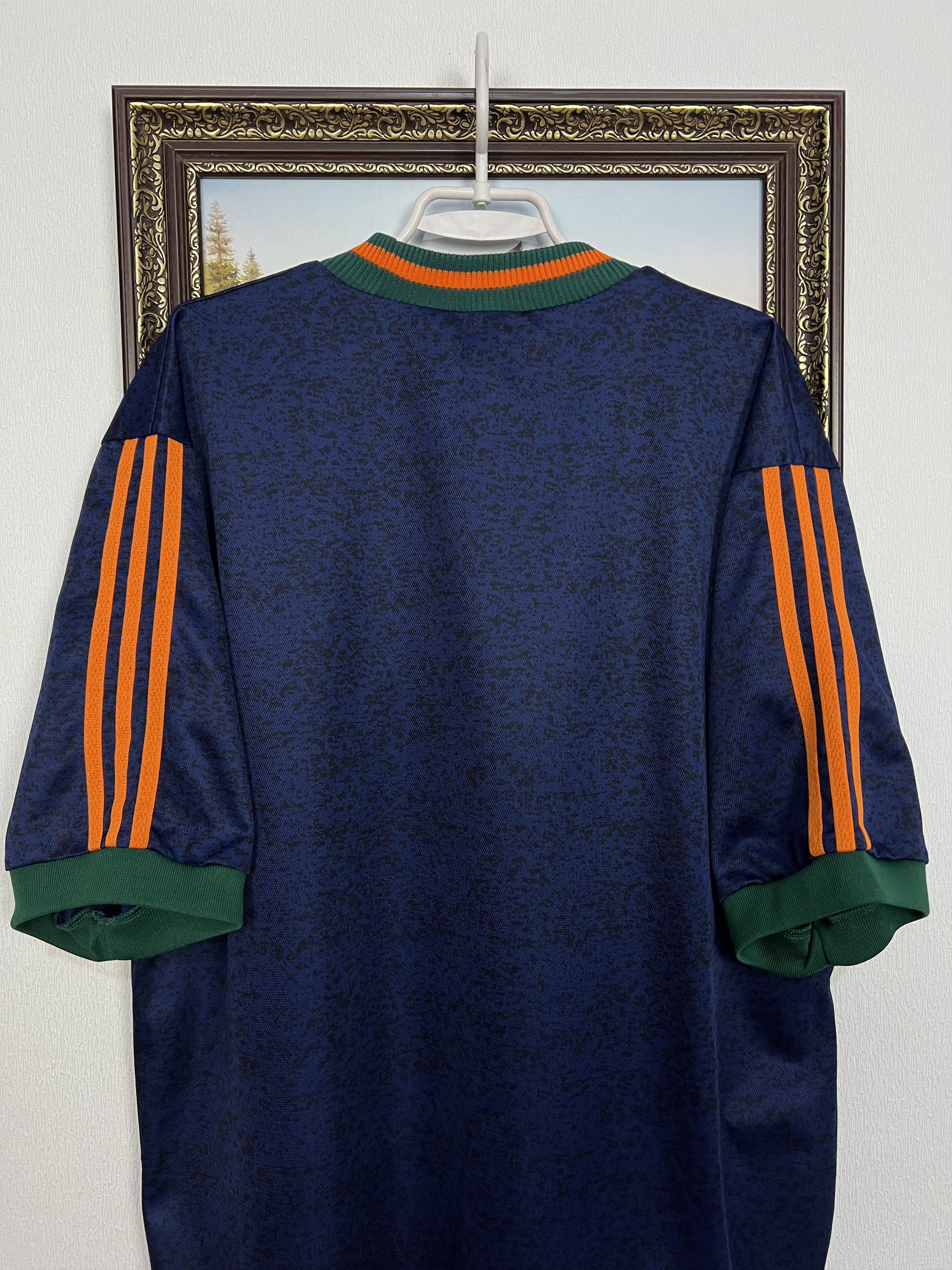 Adidas Newcastle Away football shirt 1997 Soccer Jersey Trikot Rare Size US XL / EU 56 / 4 - 8 Thumbnail