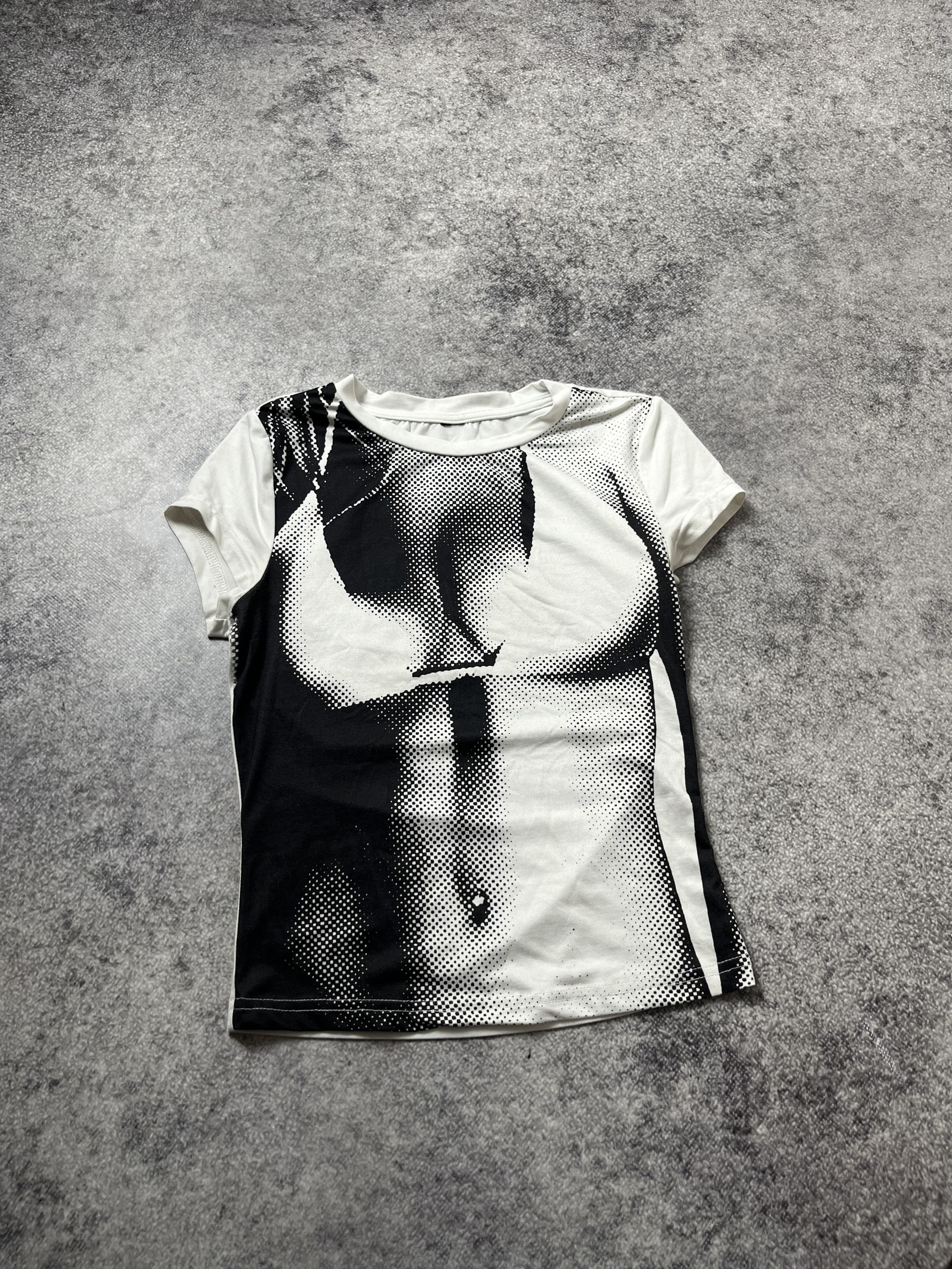 Hysteric Glamour 🔥00's Jean Paul Gaultier Style Tattoo Top T Shirt Y2k Size S / US 4 / IT 40 - 1 Thumbnail