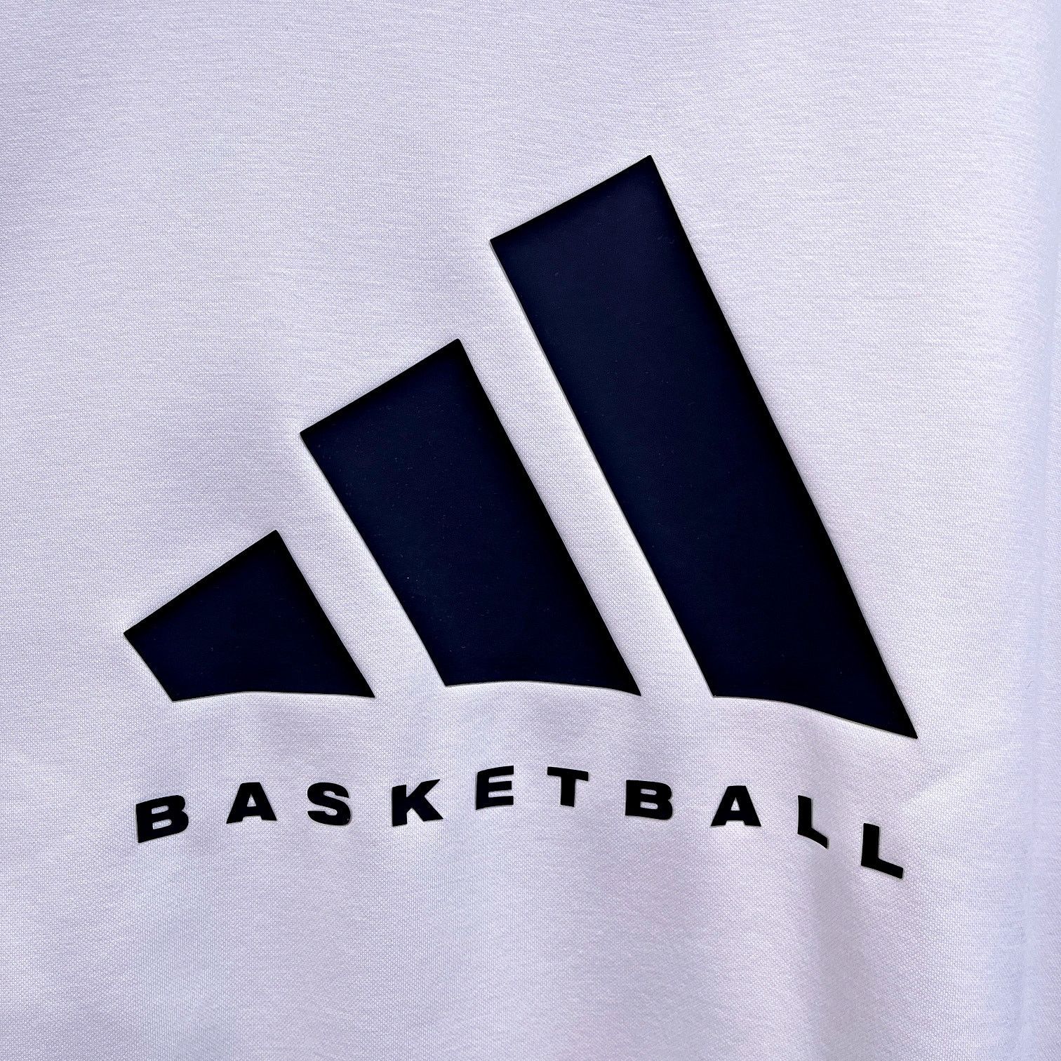 Adidas × NBA Adidas Oversized Sleeveless Basketball Sweatshirt White XL Size US XL / EU 56 / 4 - 4 Thumbnail